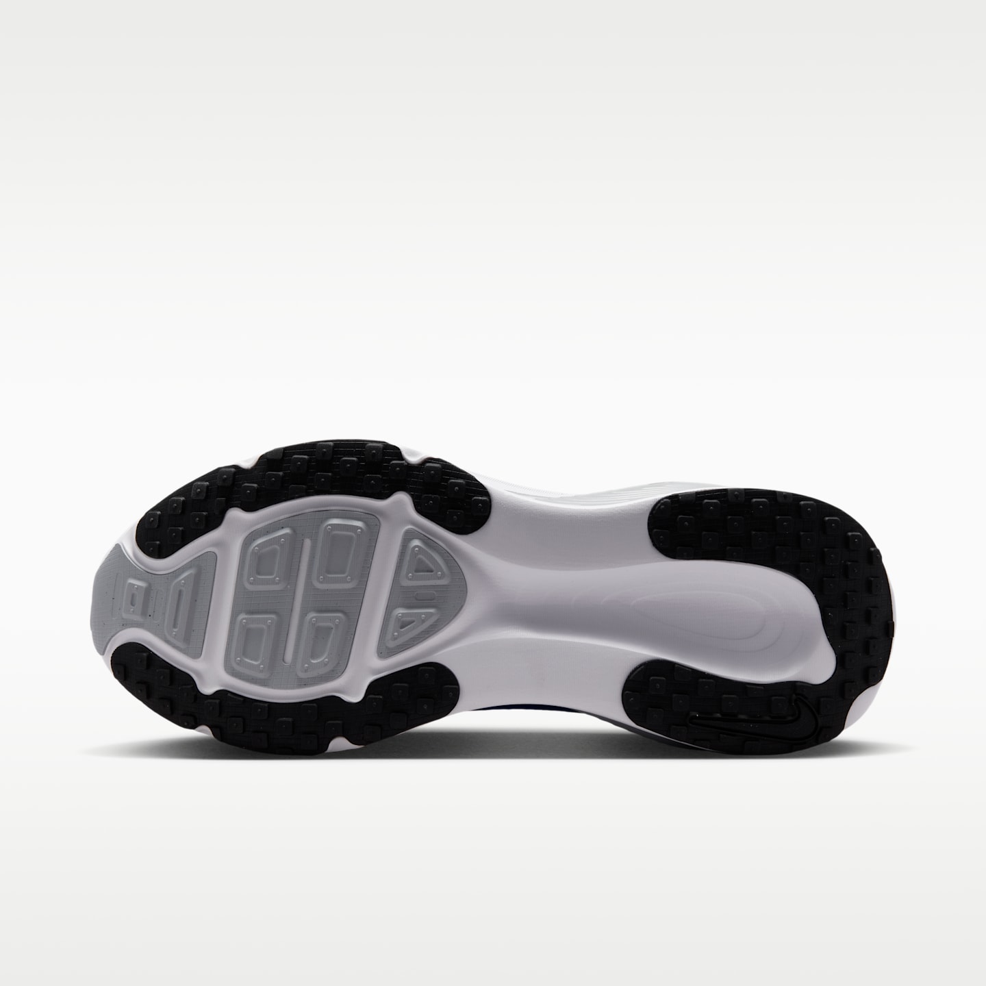 Мужские кроссовки Nike Vomero 18 (Detroit Lions) NFL Road Running, цвет: Синий / Волчий серый — фото 2