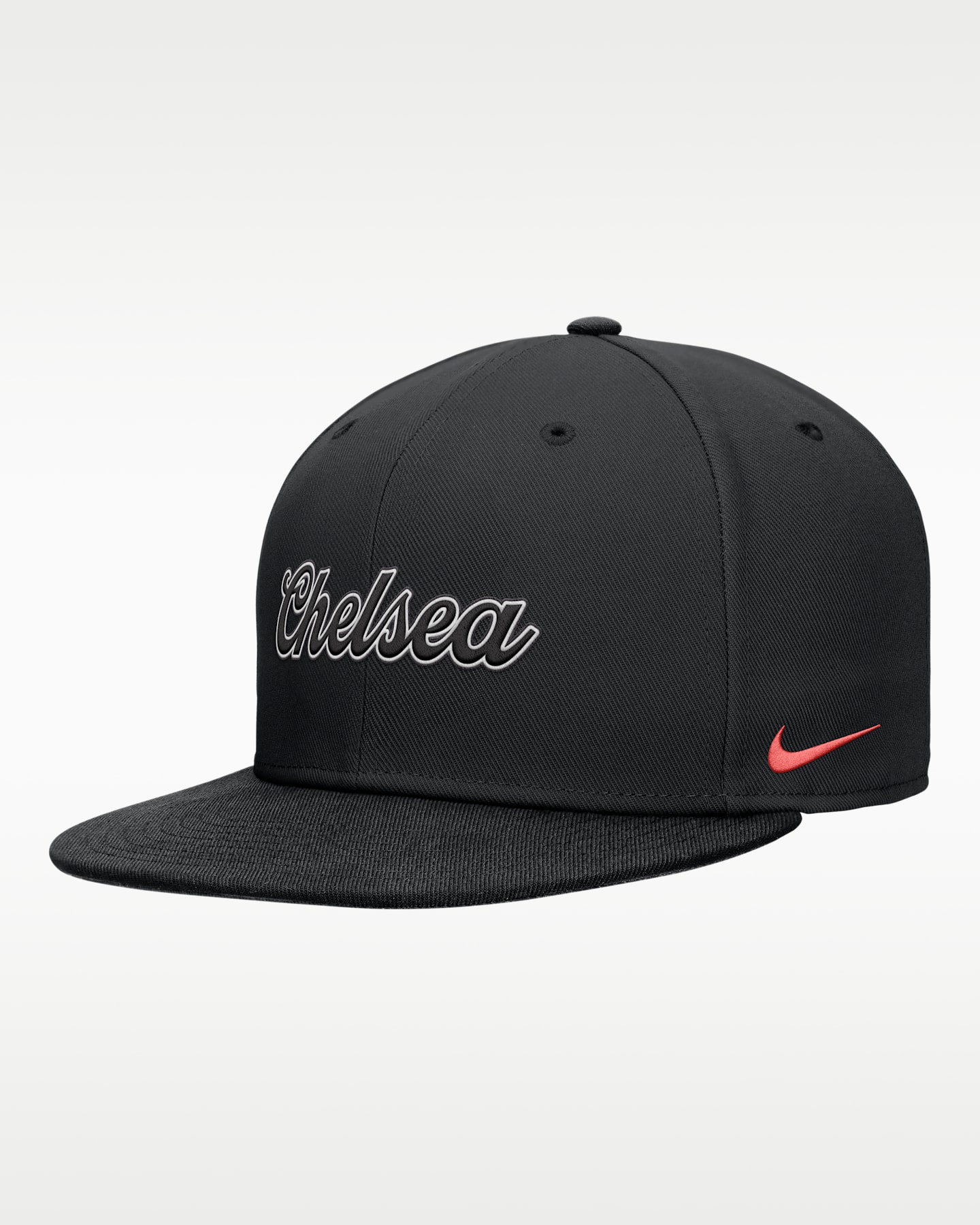 Мужская кепка-снэпбэк Nike Chelsea Pro, цвет: Чёрный — фото 3