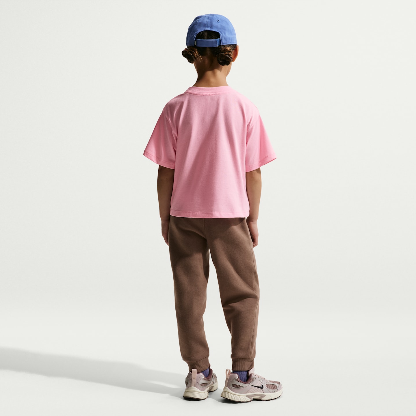 Детская футболка Nike Club Boxy, цвет: Розовый — фото 5