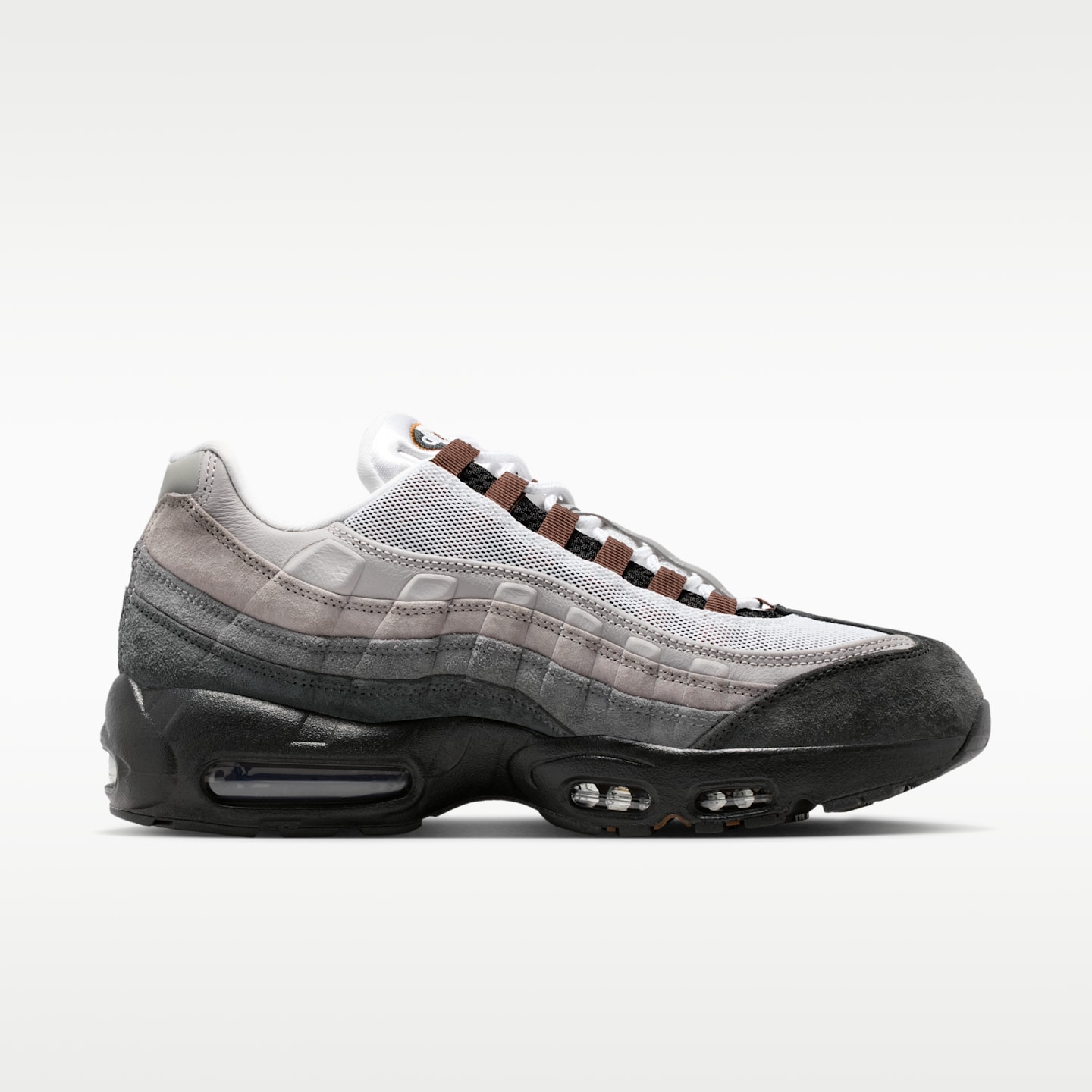Мужские кроссовки Nike SB Air Max 95 Skate, цвет: Чёрный / Антрацитовый — фото 3
