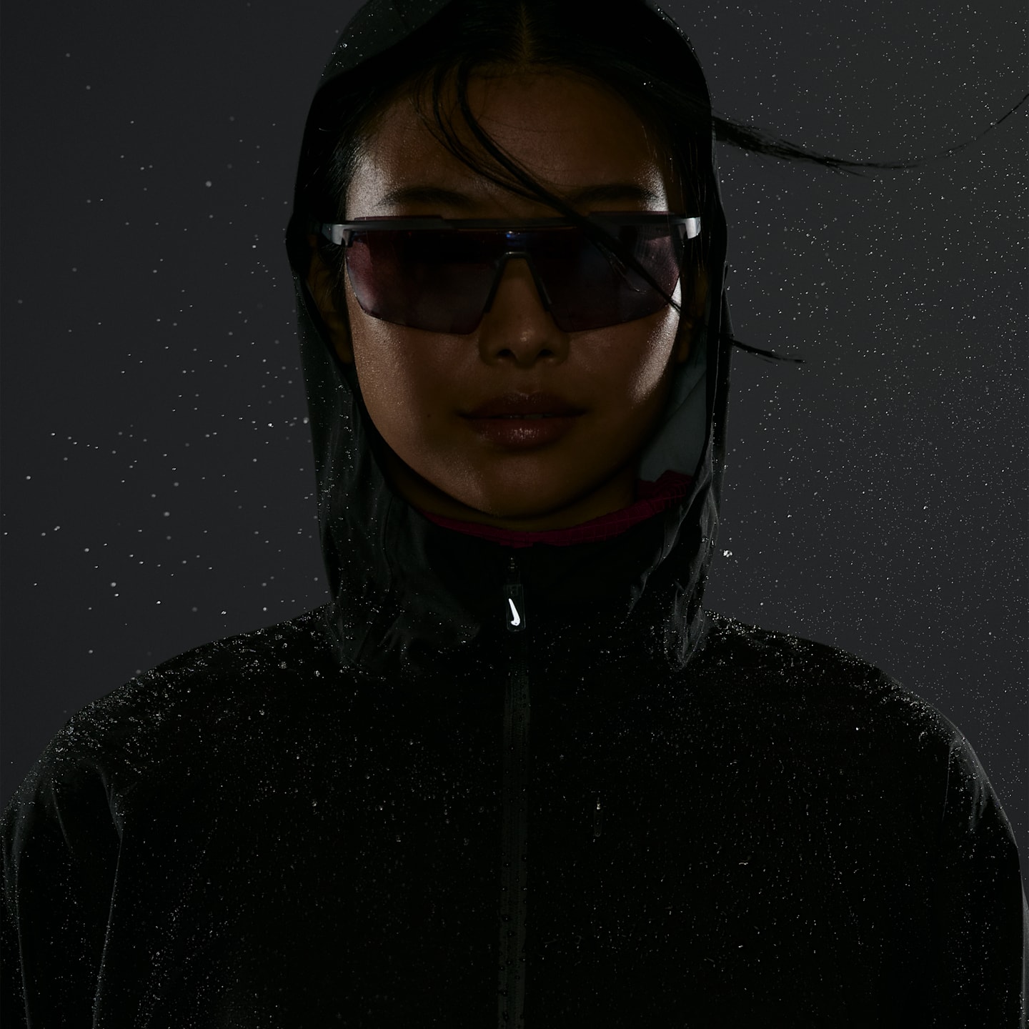 Женская куртка NikeLab Running Storm-FIT ADV, цвет: Чёрный — фото 11