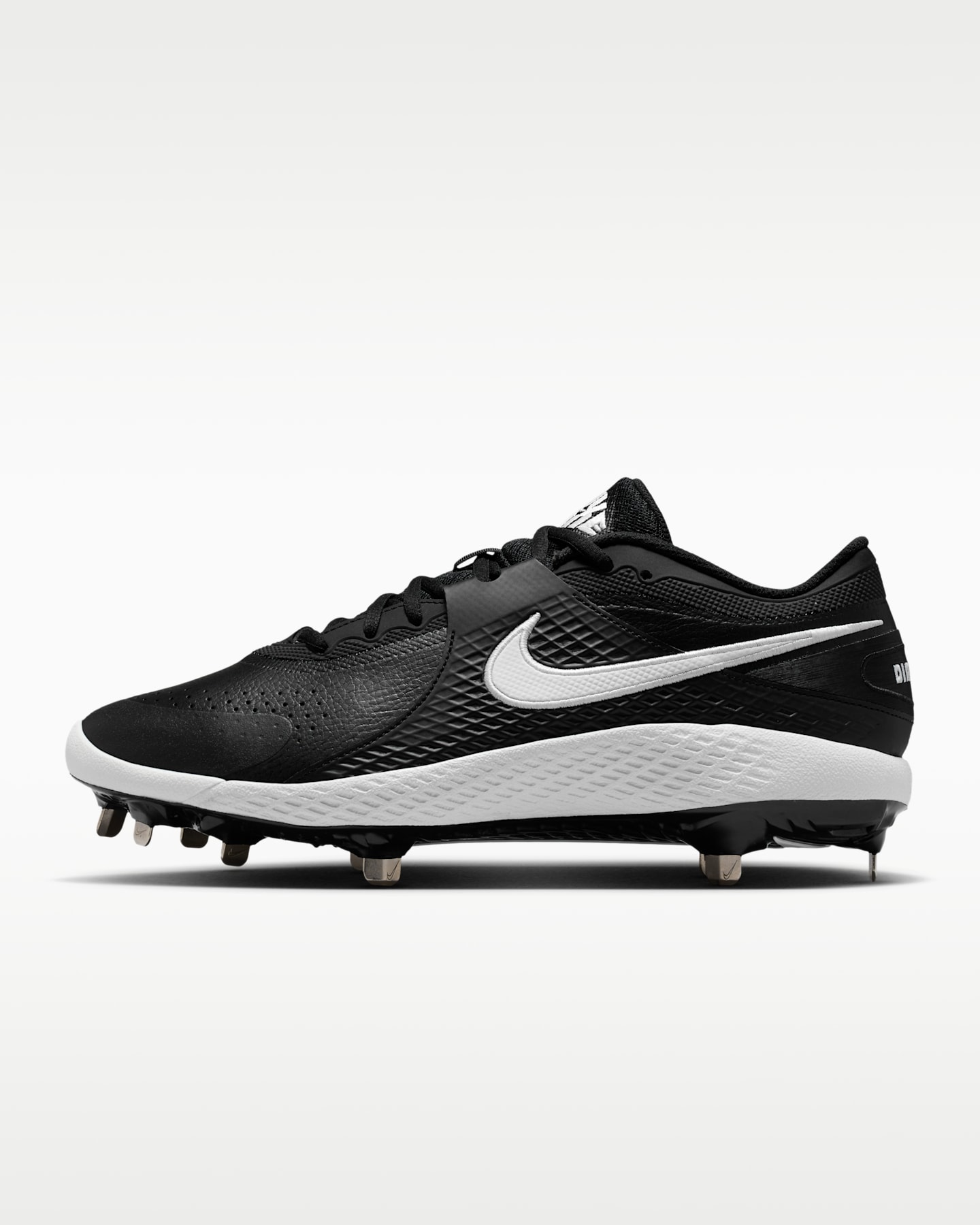 Женские кроссовки Nike Diamond Gamer MTL Baseball, цвет: Чёрный / Белый — фото 10