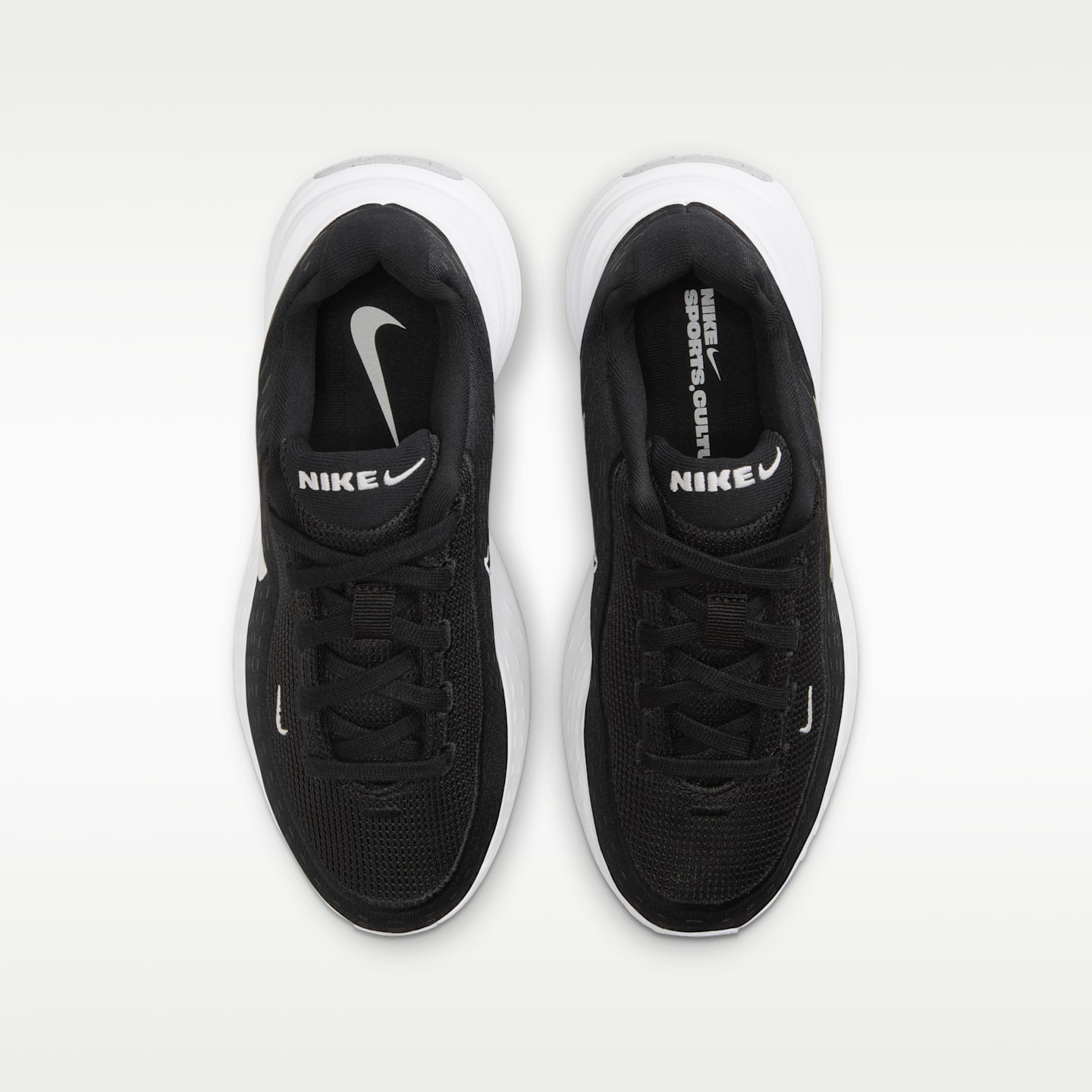 Детские кроссовки Nike Uplift SC, цвет: Чёрный / Белый — фото 4