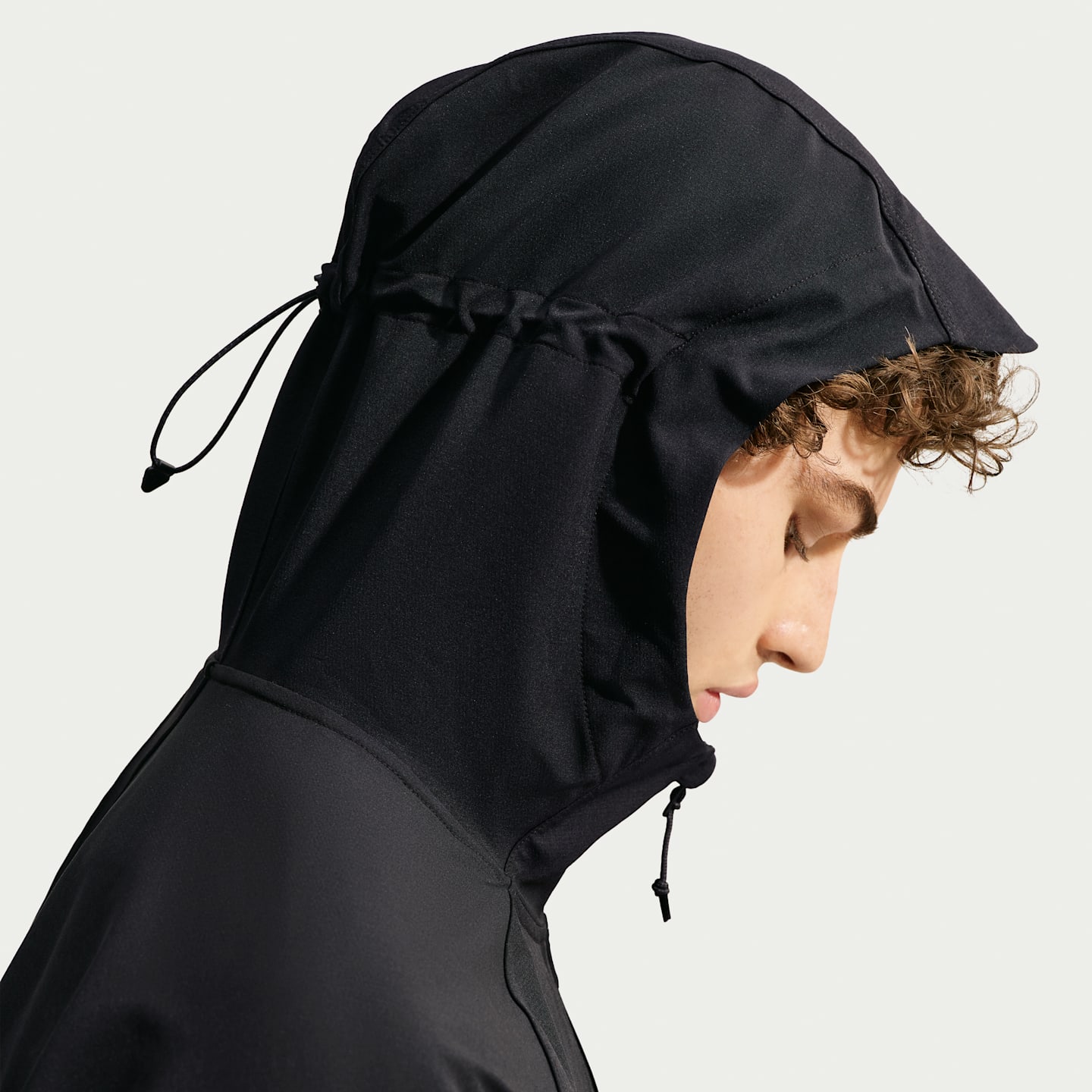 Мужская куртка для походов Nike ACG Cloud Trekker на молнии, цвет: Чёрный / Снежный белый — фото 6