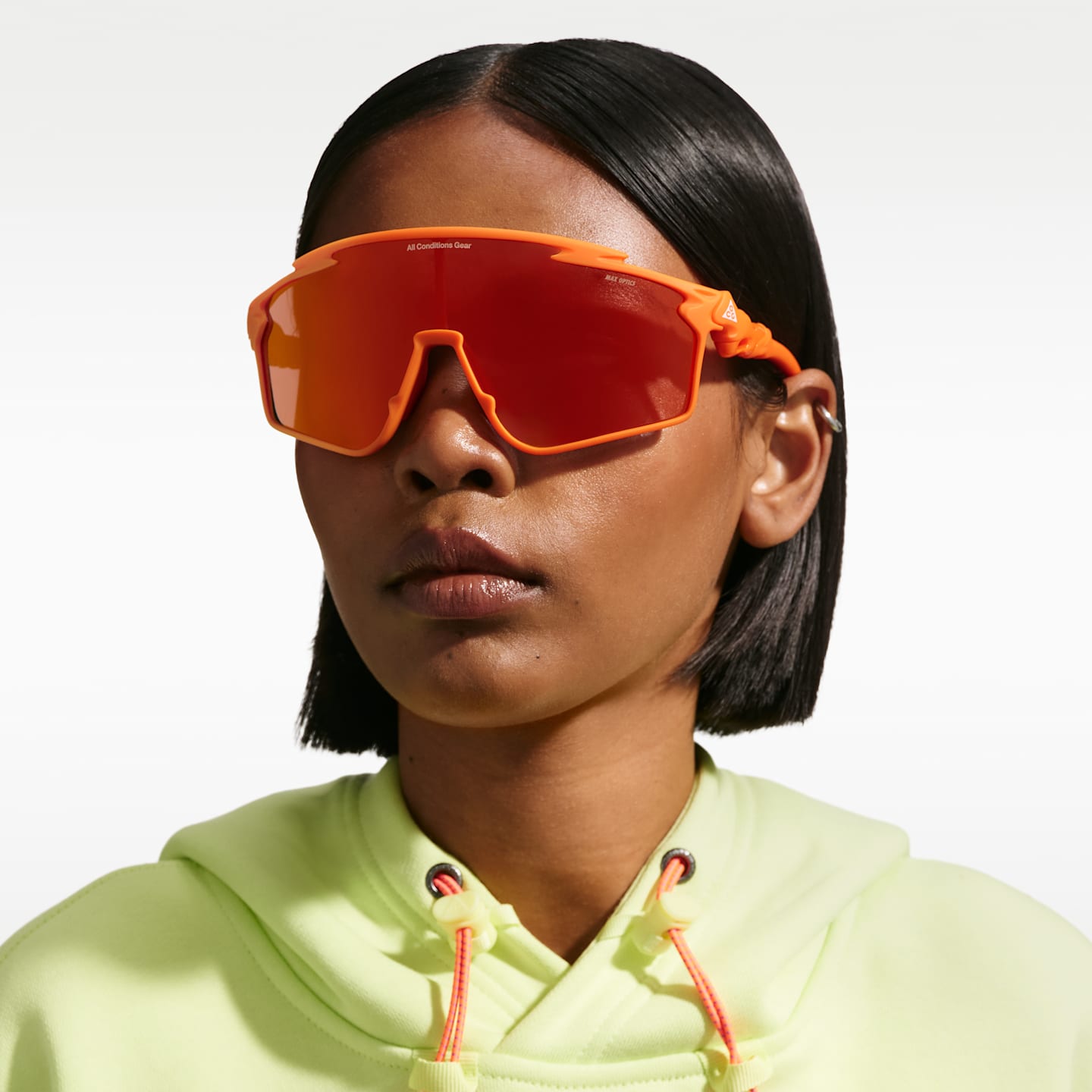 Солнцезащитные очки Nike ACG Vista Vert, цвет: Оранжевый — фото 2
