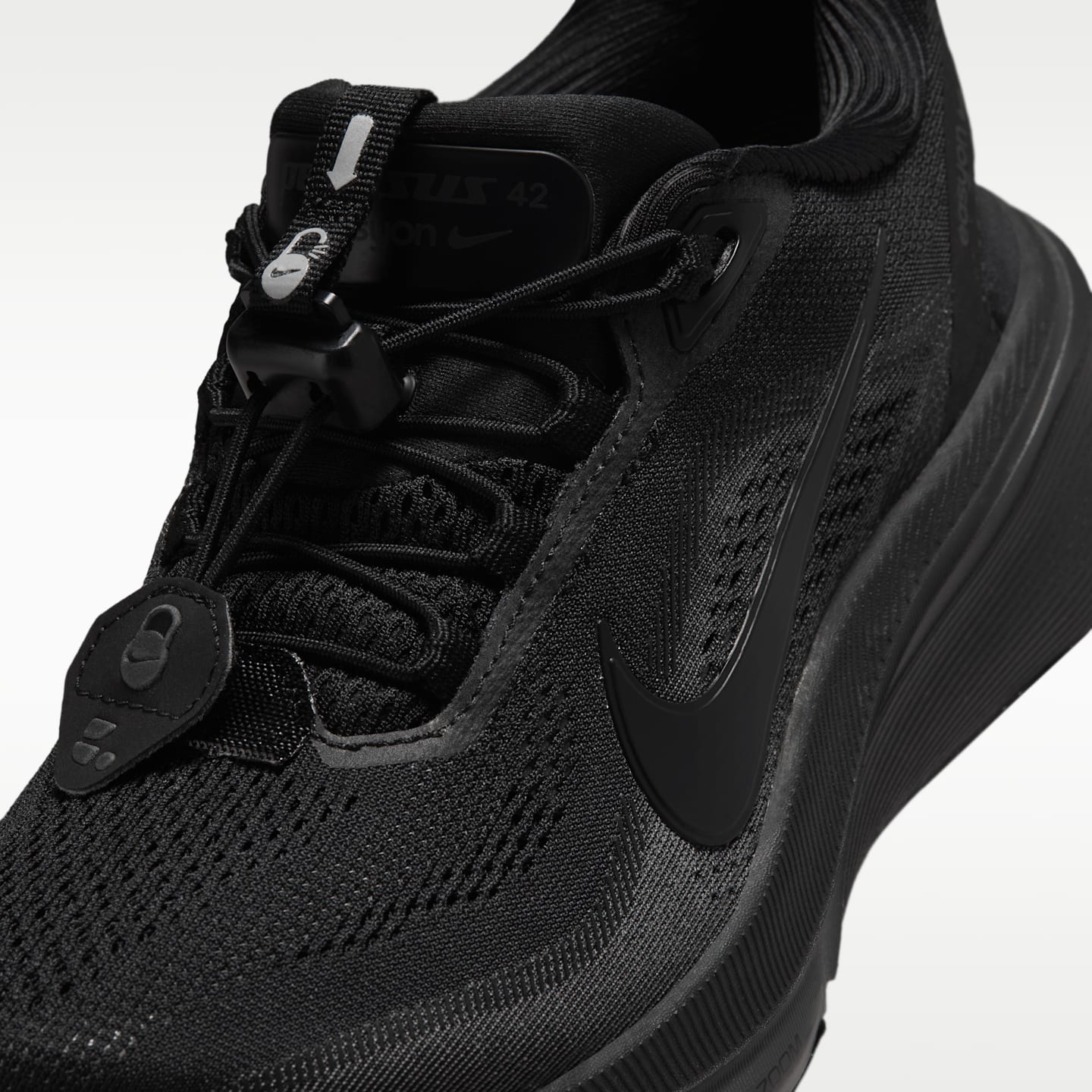 Женские кроссовки Nike Pegasus 42 EasyOn Road Running, цвет: Чёрный / Антрацитовый — фото 7