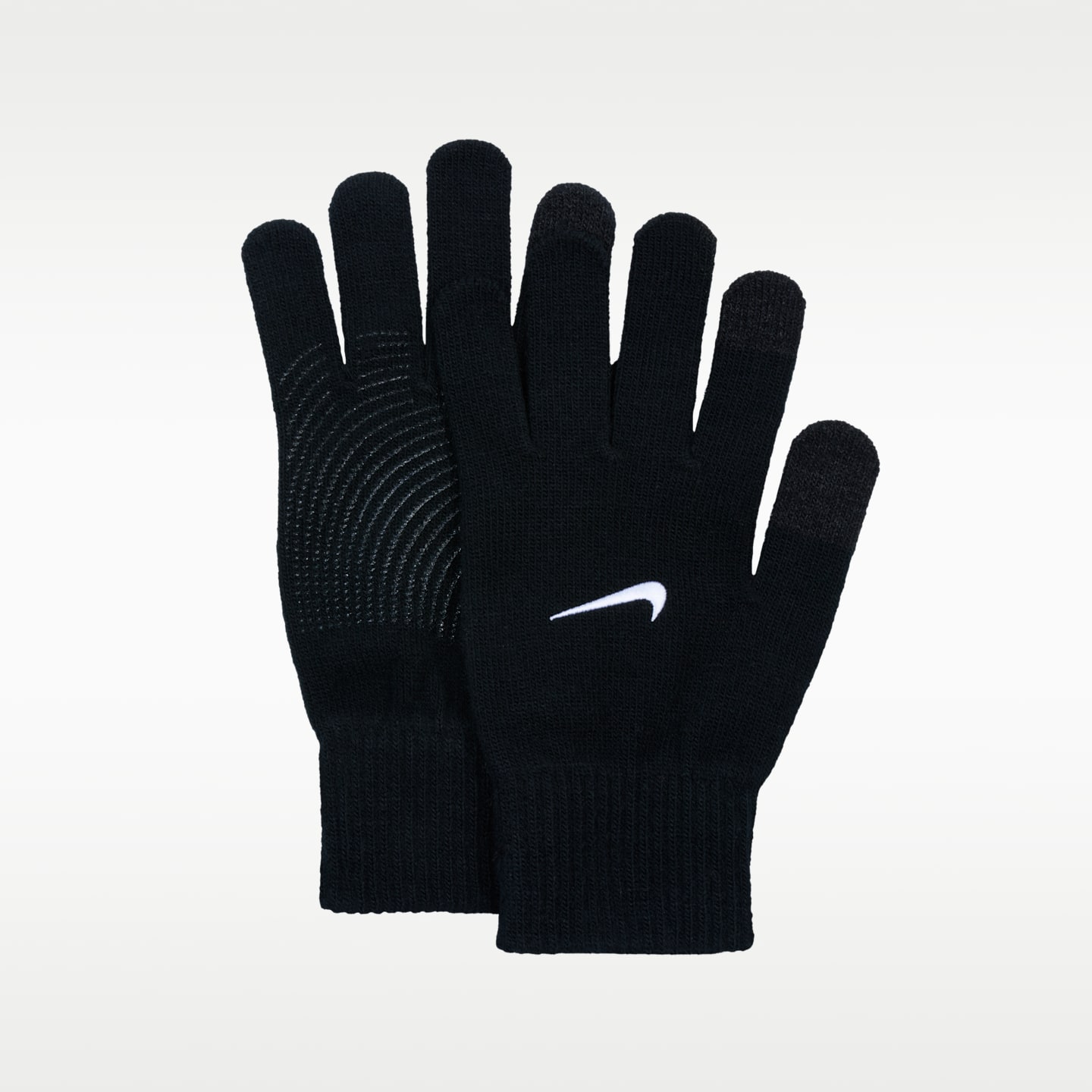Женские перчатки Nike Tech Grip Knit Training Gloves 3.0, цвет: Чёрный / Белый