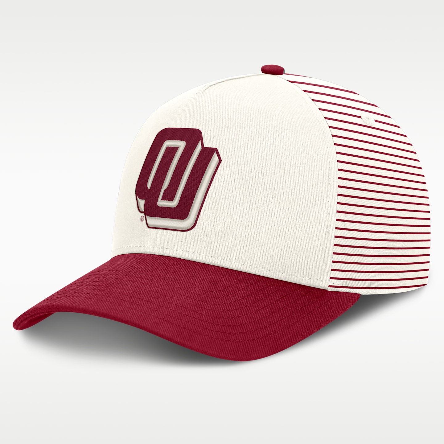 Мужская бейсболка Nike Oklahoma Rise Dri-FIT регулируемая, цвет: Белый