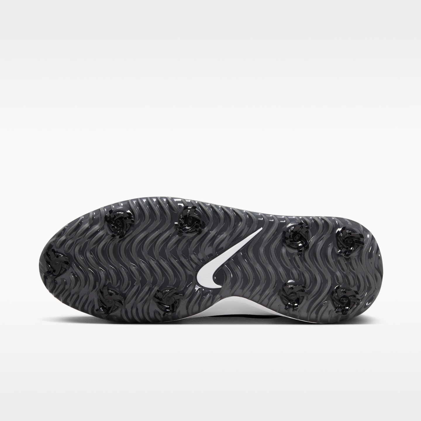 Кроссовки Nike Victory Pro 4 Golf Shoes, цвет: Чёрный / Железный серый — фото 2