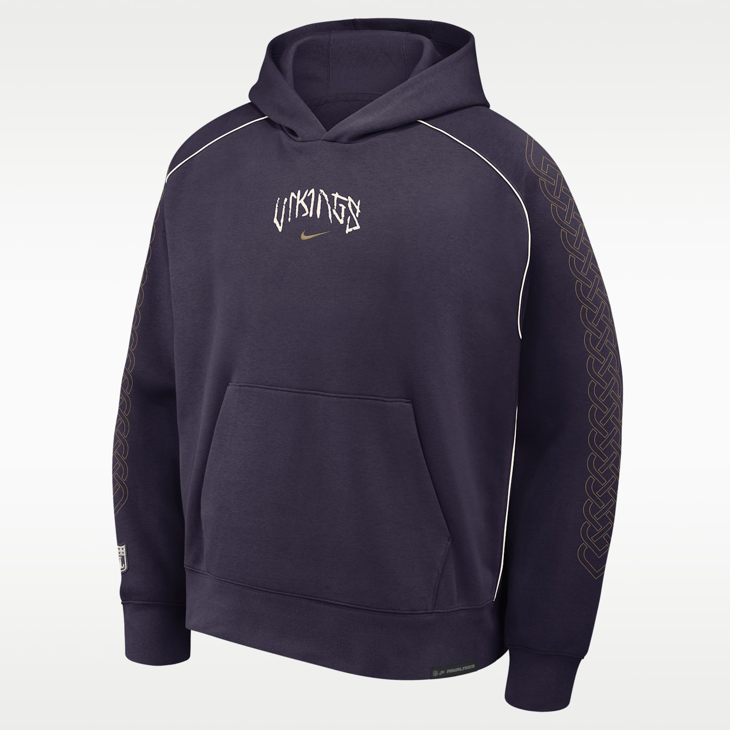 Мужское худи Nike Minnesota Vikings Rivalries Collection Air NFL Pullover, цвет: Фиолетовый — фото 1