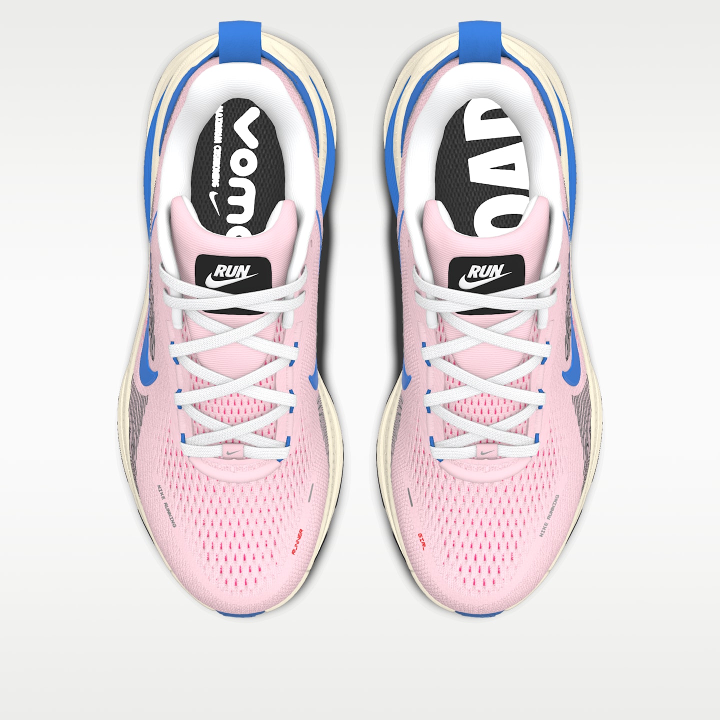 Женские кроссовки Nike Vomero 18 By Karen Robles Custom Road Running, цвет: Разноцветный — фото 4
