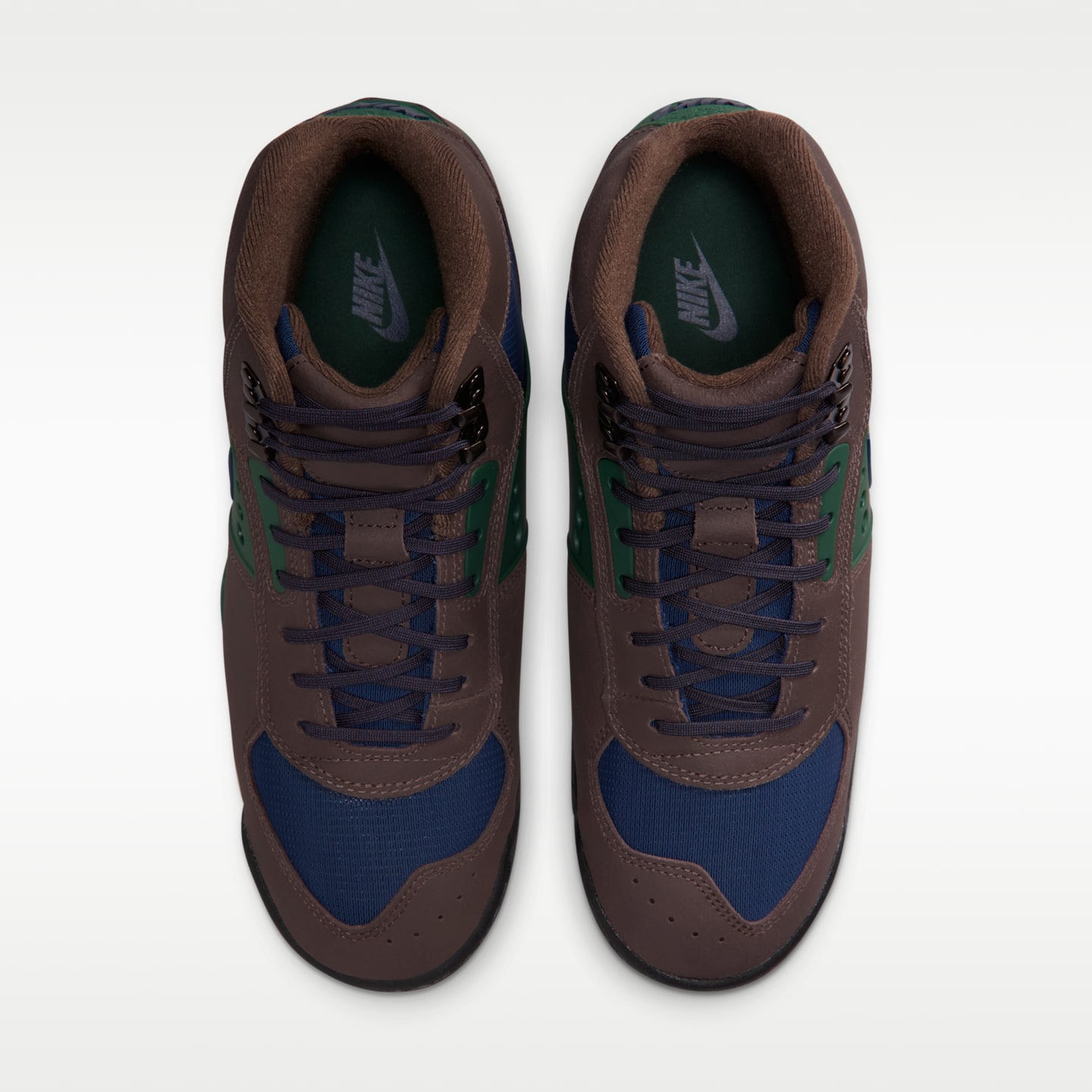 Мужские кроссовки Nike Air Baltoro SP, цвет: Коричневый / Тёмно-синий — фото 4