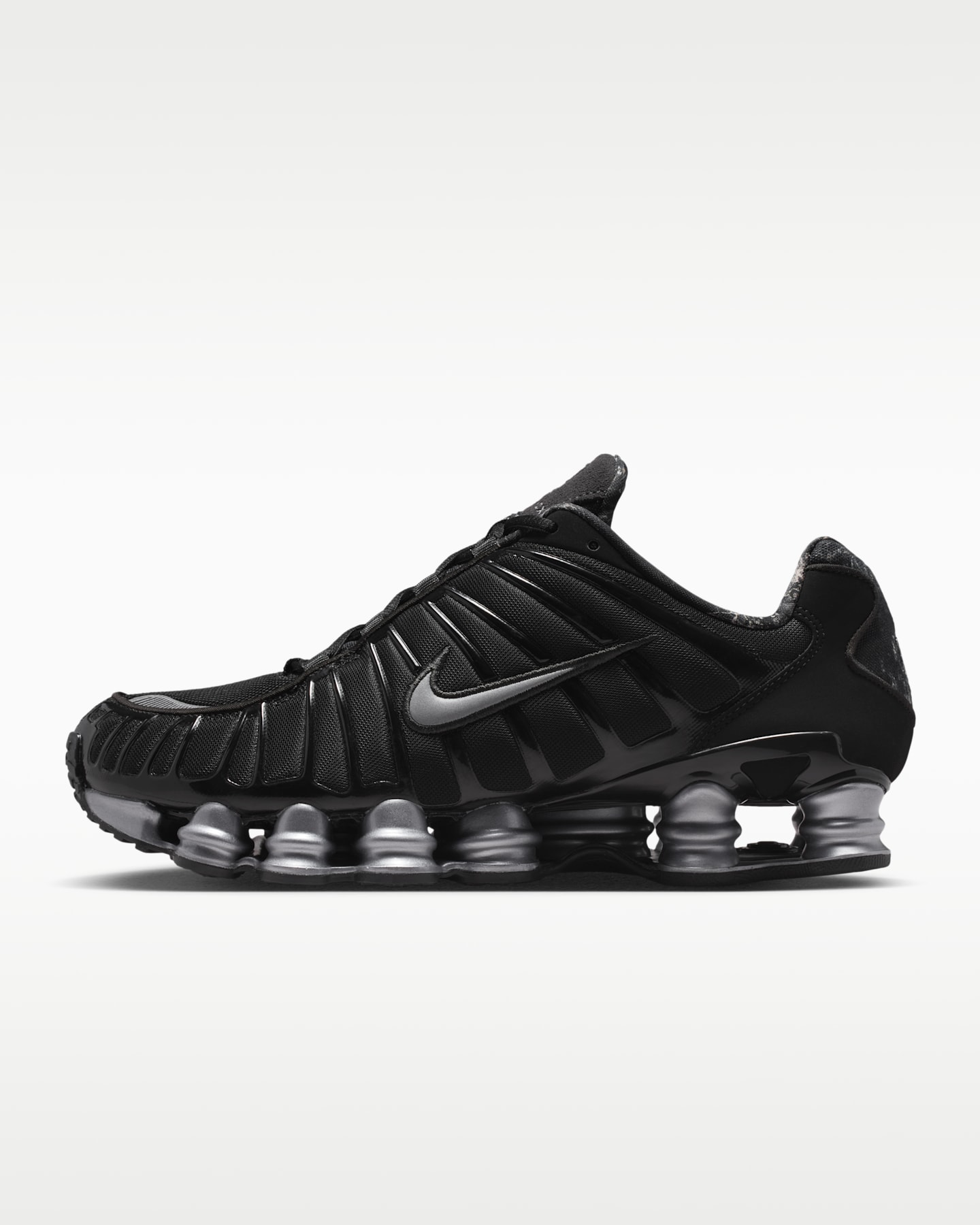 Мужские кроссовки Nike Shox TL SE, цвет: Чёрный / Серый — фото 10