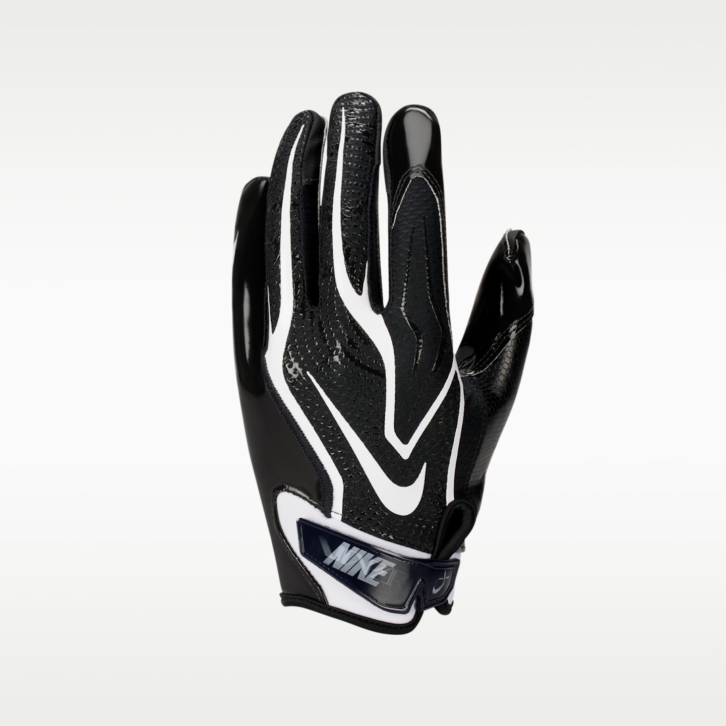 Мужские перчатки Nike Vapor Jet 9.0 Football (1 Pair), цвет: Чёрный / Белый — фото 1