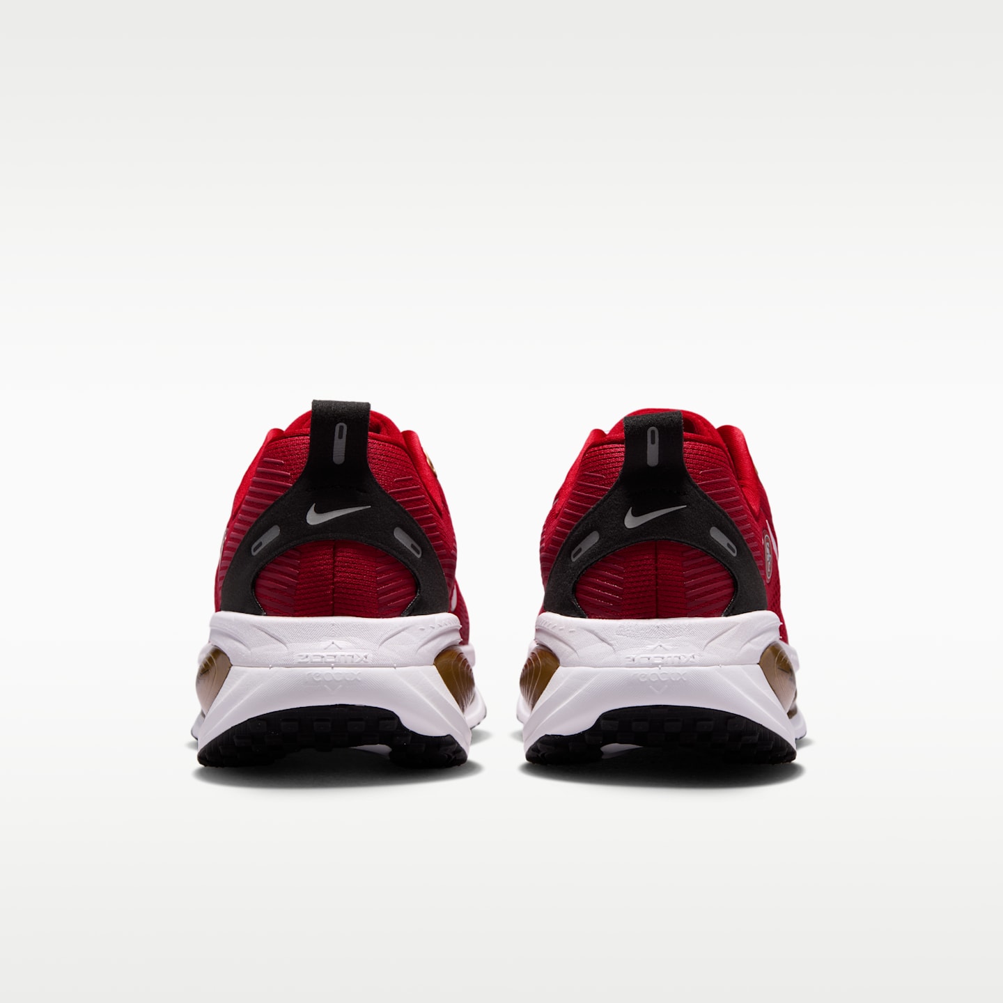 Мужские кроссовки Nike Vomero 18 (San Francisco 49ers) NFL Road Running, цвет: Красный / Золотой — фото 6