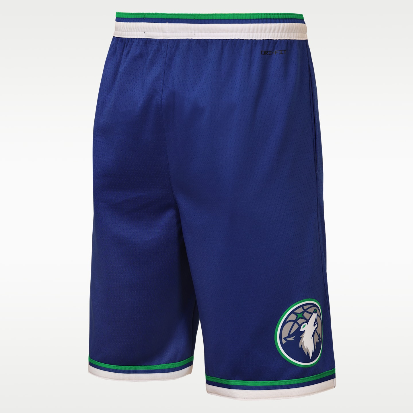 Детские шорты-реплика Nike Dri-FIT Minnesota Timberwolves Swingman Icon, цвет: Синий — фото 2