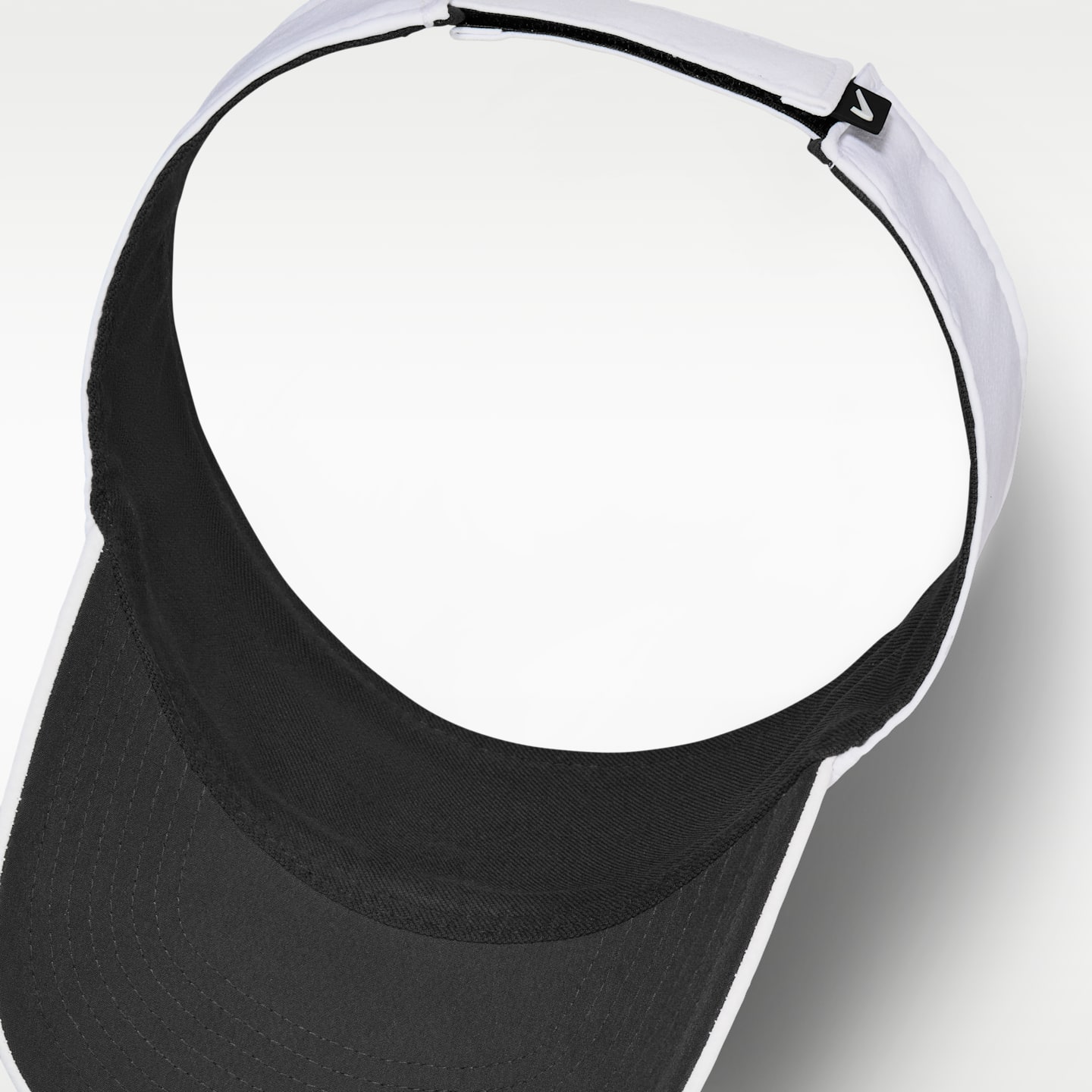 Козырёк Nike Ace Dri-FIT, цвет: Белый / Антрацитовый — фото 5