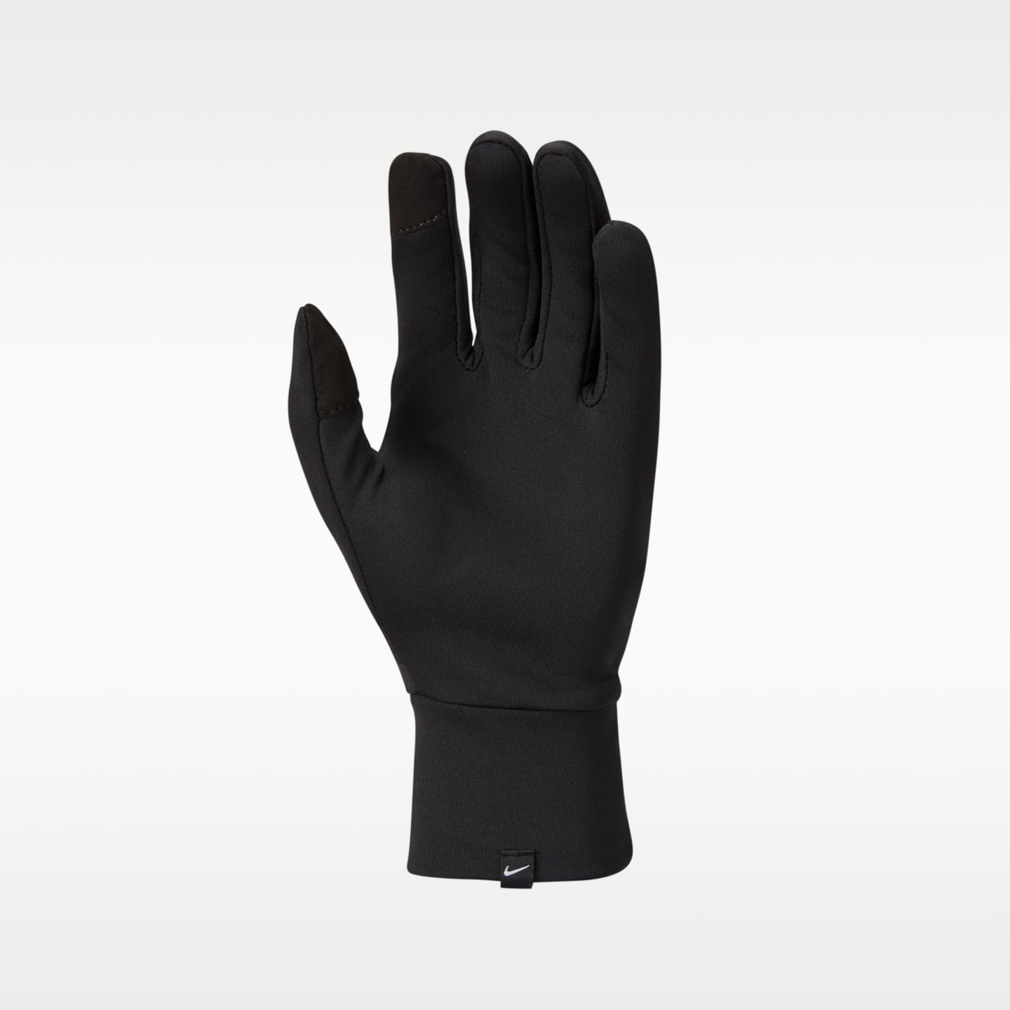 Женские перчатки Nike Therma-FIT Fleece Training, цвет: Чёрный / Белый — фото 2