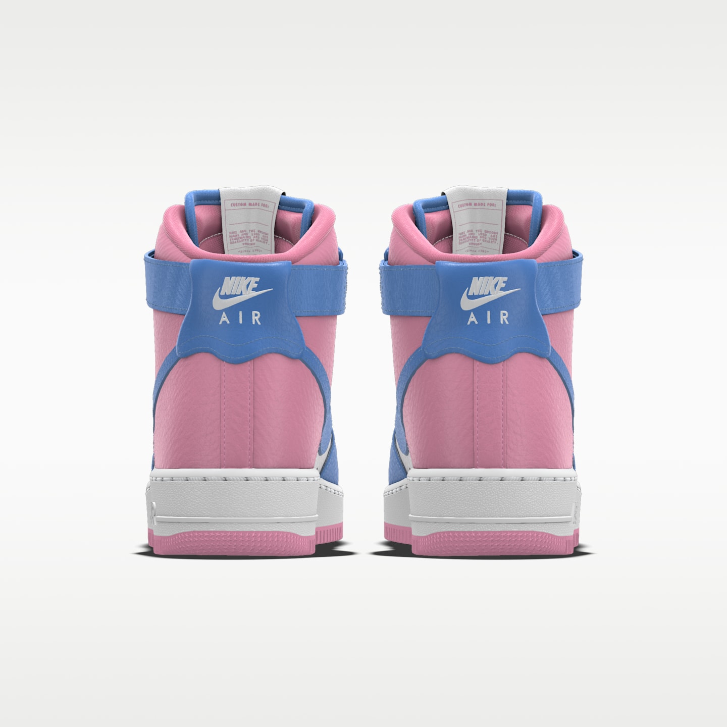 Женские кроссовки Nike Air Force 1 High By You Custom, цвет: Разноцветный — фото 5