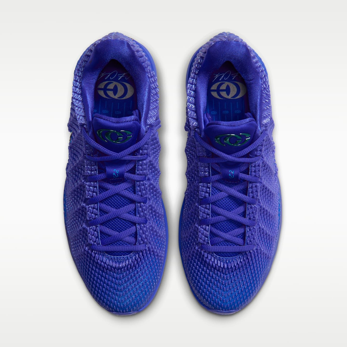 Мужские кроссовки Nike Caitlin 1 Basketball, цвет: Синий / Разноцветный — фото 4