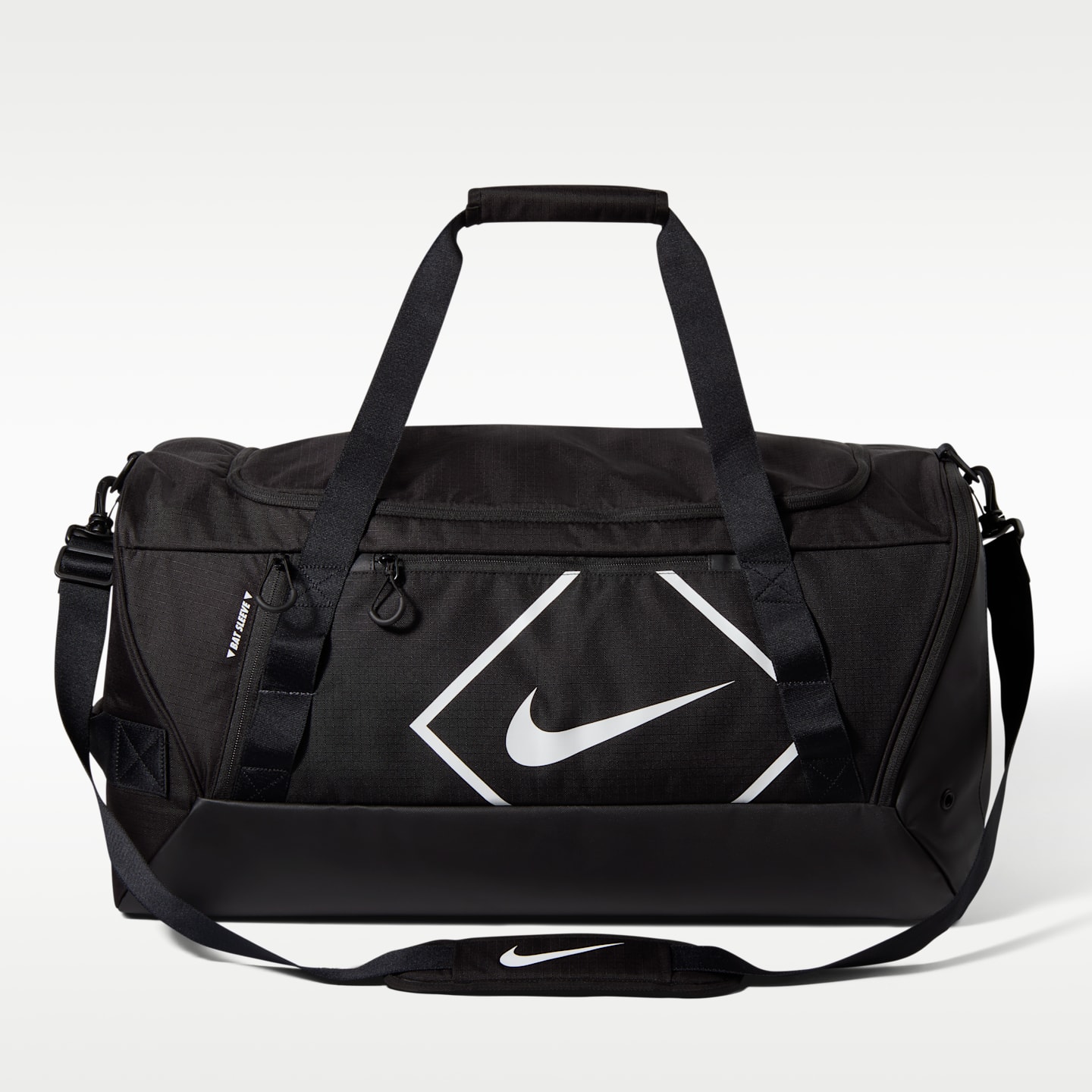 Спортивная сумка Nike Diamond Duffel, 72 л, цвет: Чёрный — фото 2