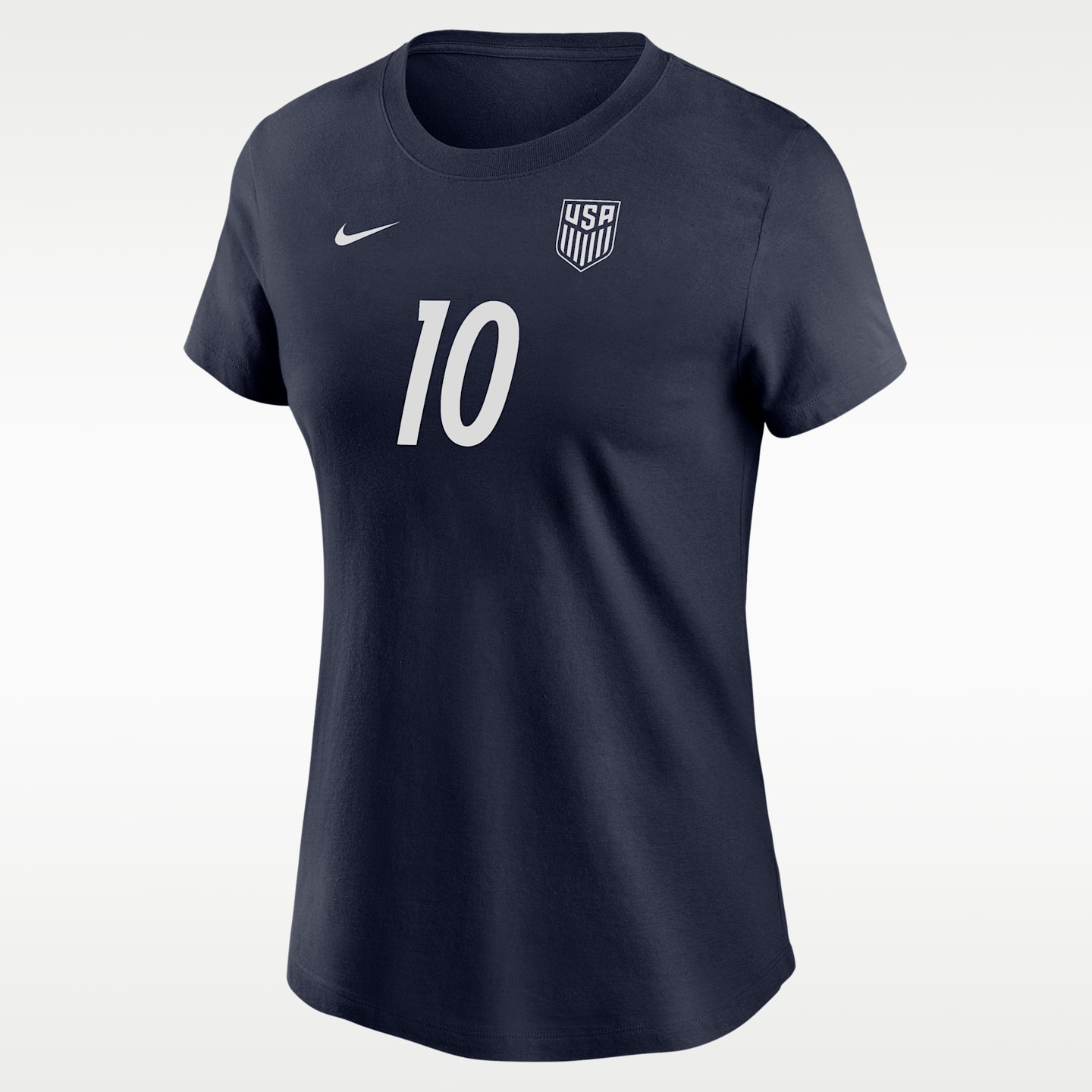 Женская футбольная футболка Nike Christian Pulisic Team USA, цвет: Тёмно-синий — фото 2