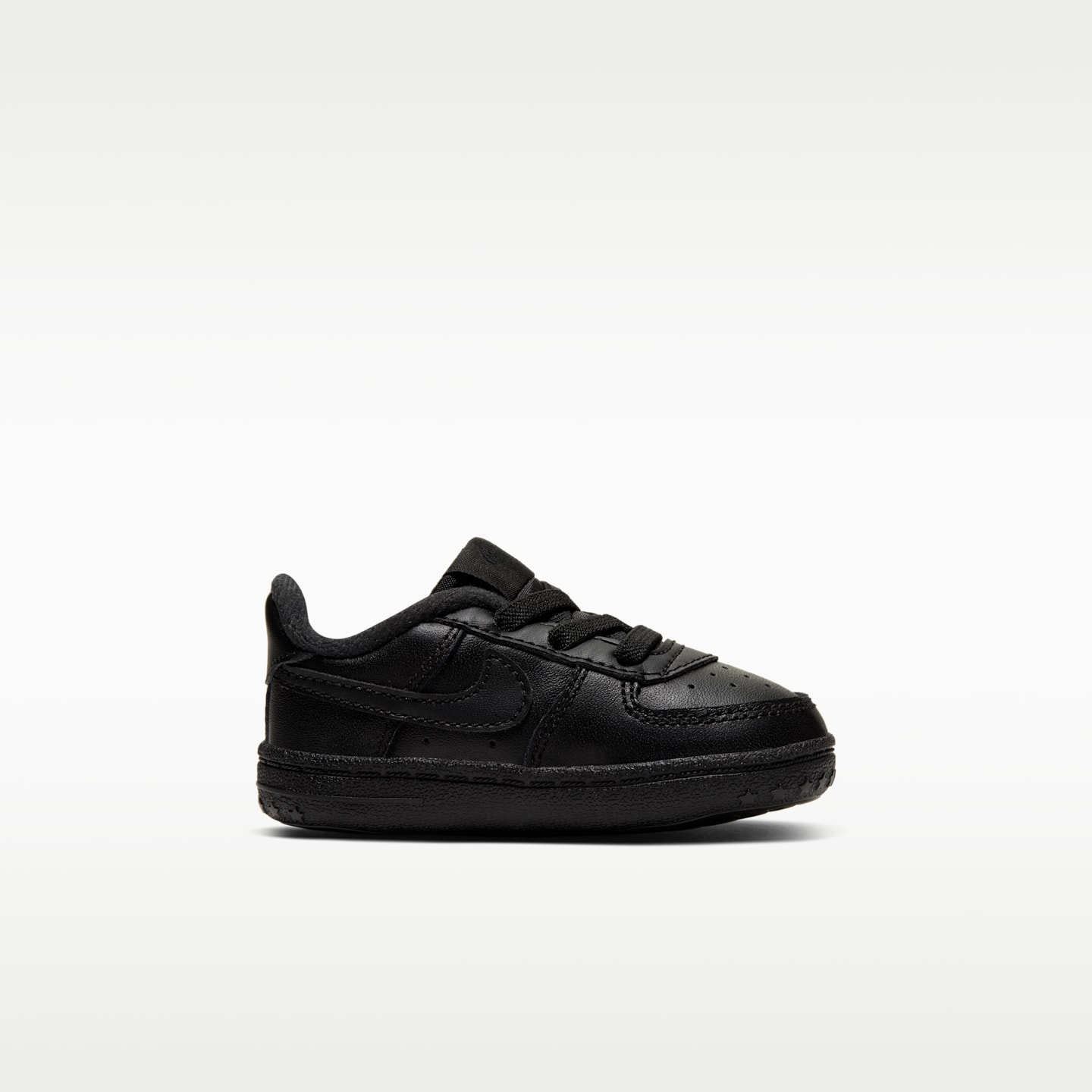 Детские пинетки Nike Force 1 Crib Baby Bootie, цвет: Чёрный — фото 3