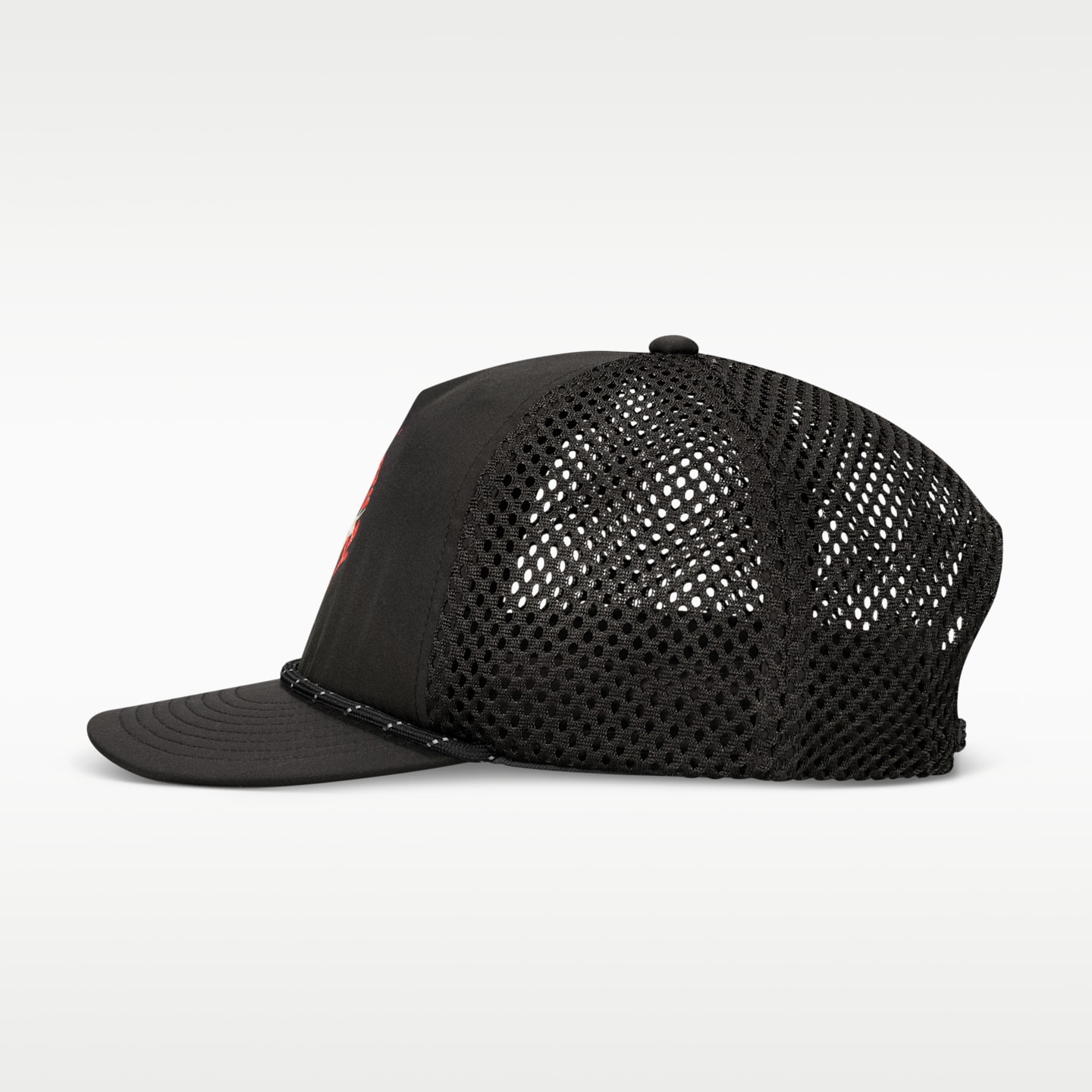 Кепка Nike Pro Dri-FIT Unstructured Happy Pace, цвет: Чёрный / Антрацитовый — фото 5