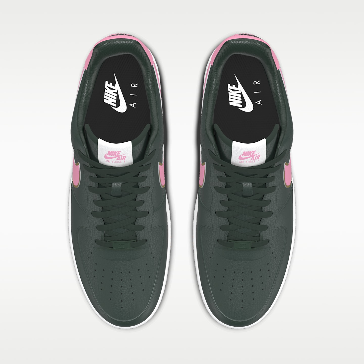 Женские кроссовки Nike Air Force 1 Low By You Custom, цвет: Разноцветный — фото 4
