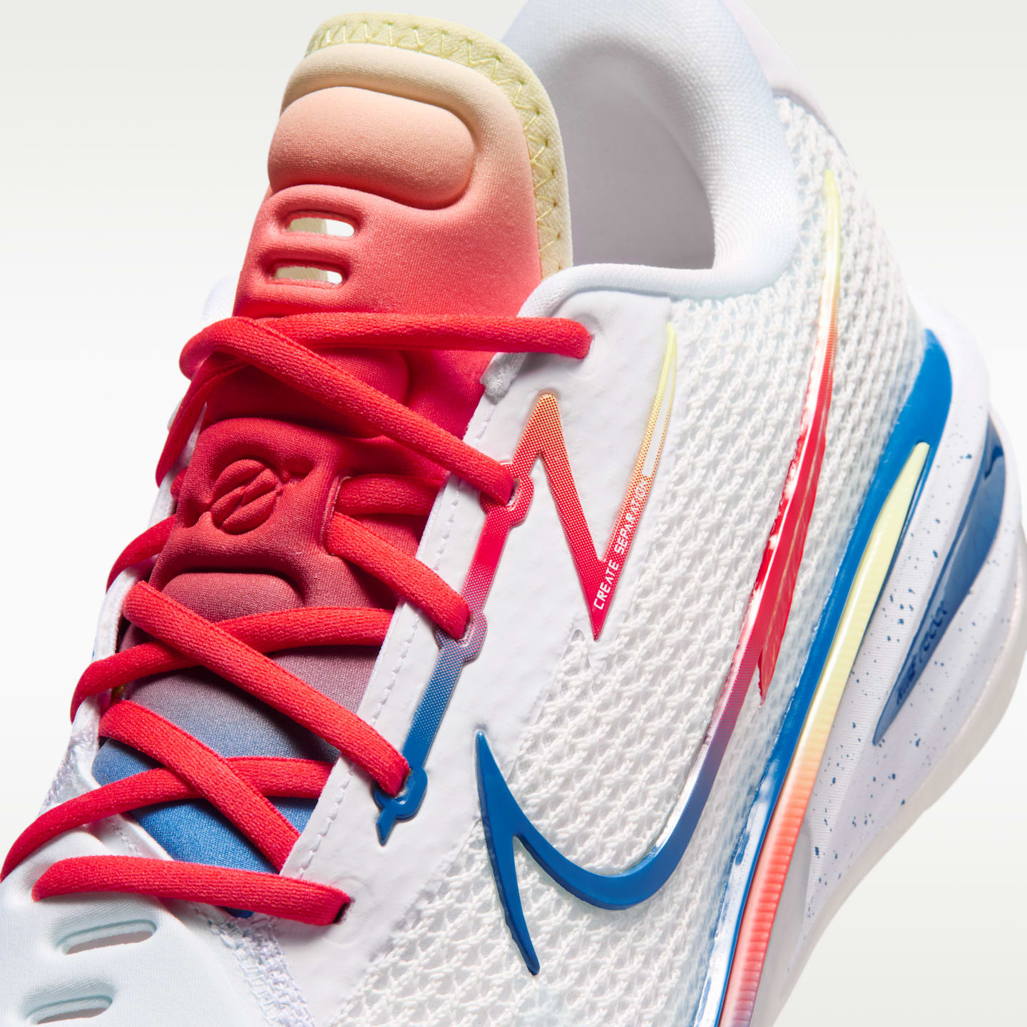 Мужские кроссовки Nike G.T. Cut "Dylan Harper x Titan" Basketball, цвет: Белый / Красный — фото 7