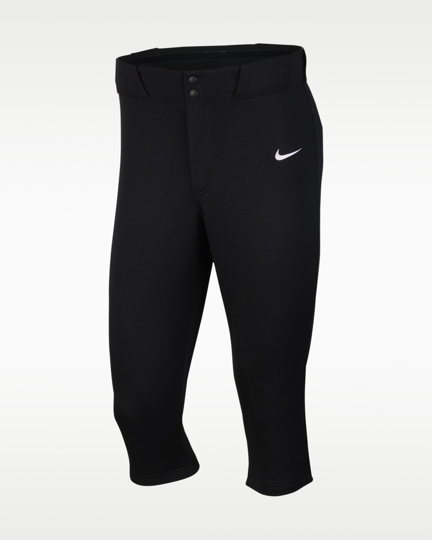 Мужские бейсбольные брюки Nike Vapor Select с высокой посадкой, цвет: Чёрный / Белый — фото 4