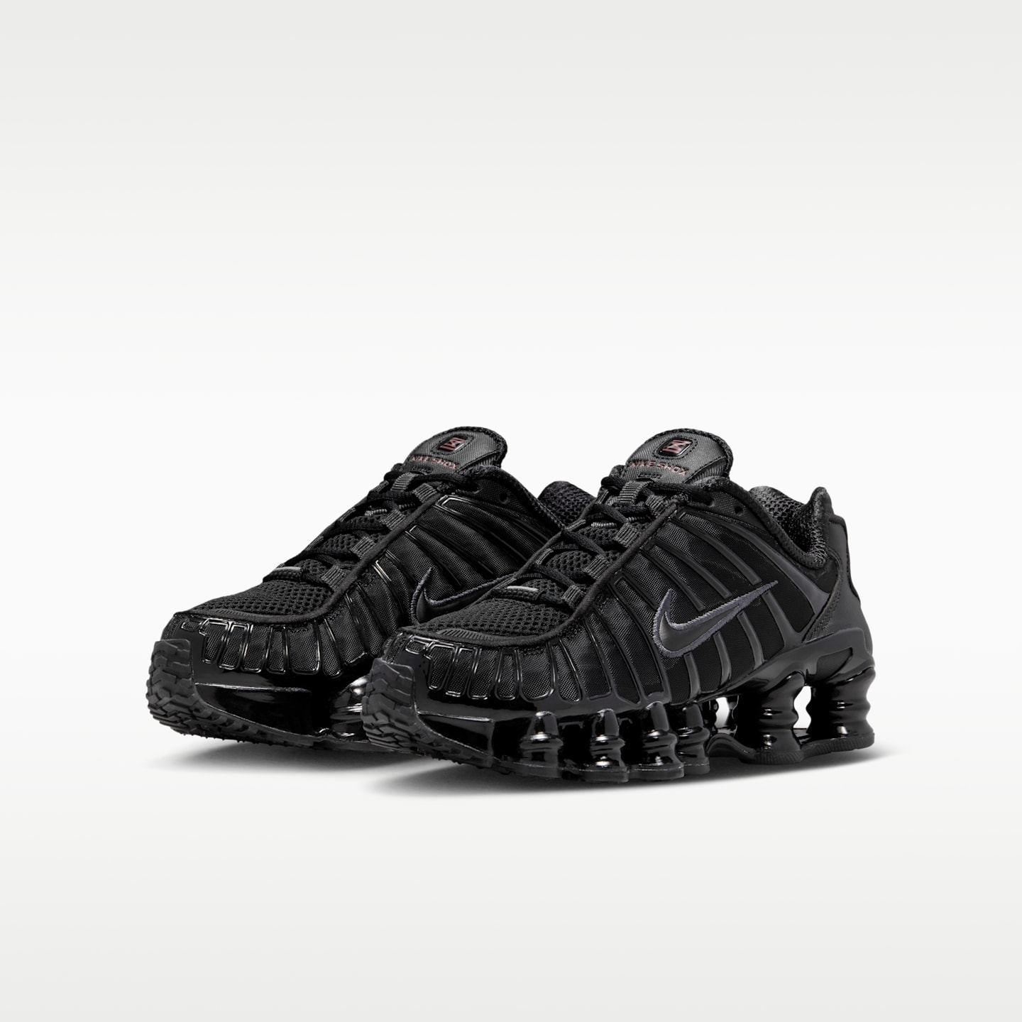 Детские кроссовки Nike Shox TL, цвет: Чёрный / Металлик — фото 5