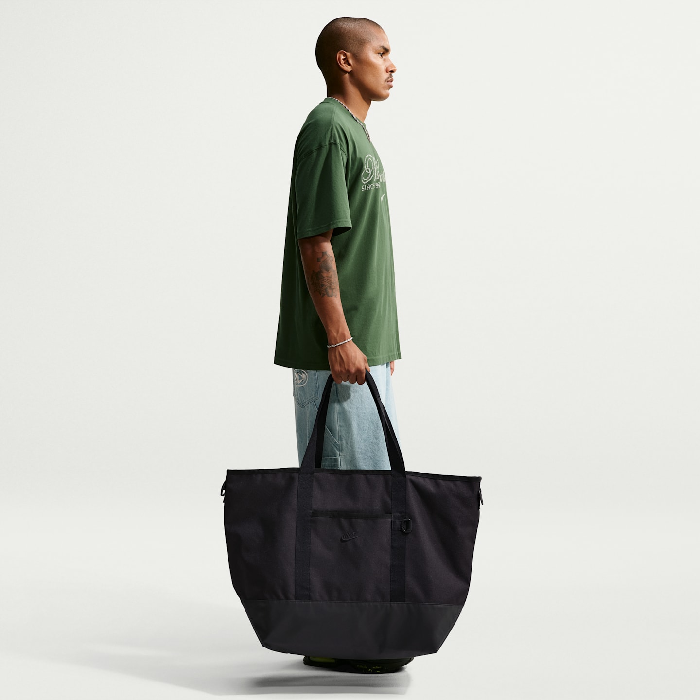 Женская сумка Nike Heritage Eugene (63L), цвет: Чёрный — фото 11