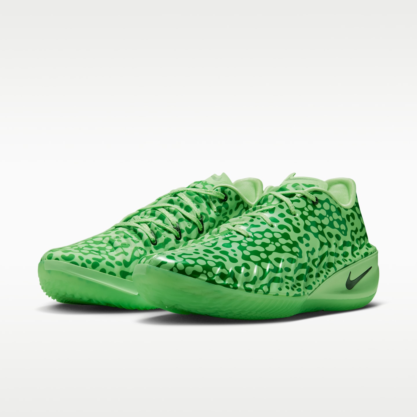 Женские кроссовки Nike G.T. Cut 4 "Halloween" Basketball, цвет: Зелёный / Фиолетовый — фото 5