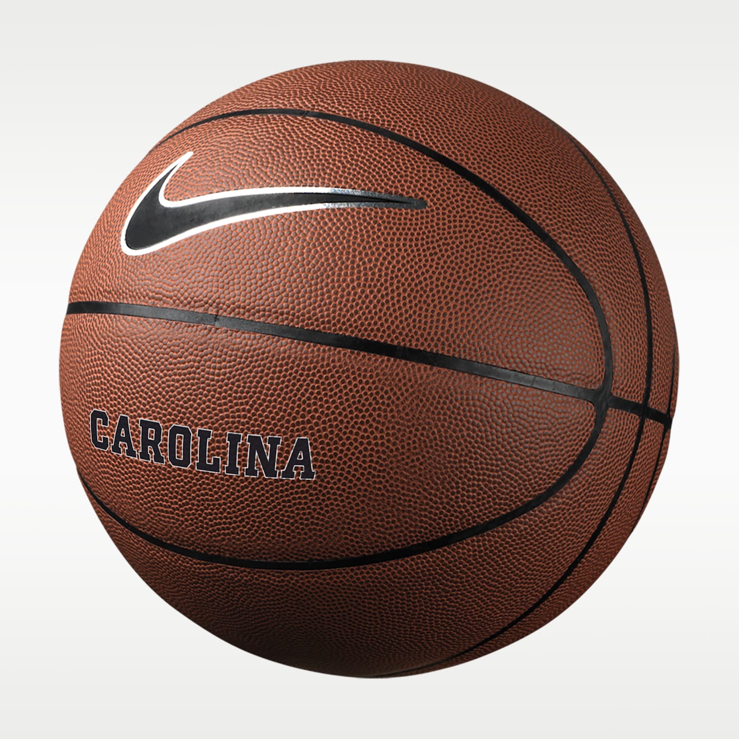 Мячи Nike North Carolina Tar Heels College Replica Basketball, цвет: Коричневый — фото 2