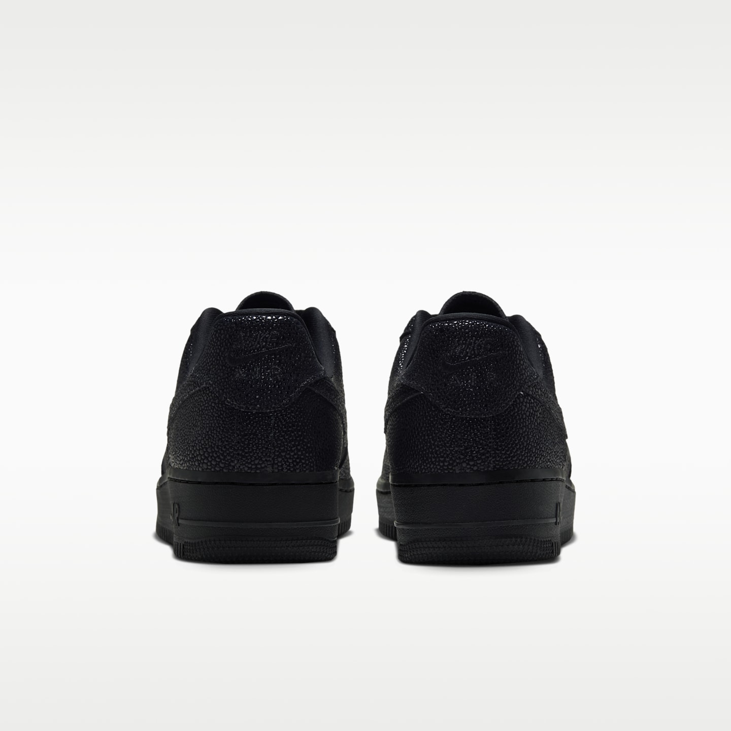Женские кроссовки Nike Air Force 1 '07 SE Shagreen, цвет: Чёрный / Антрацитовый — фото 6