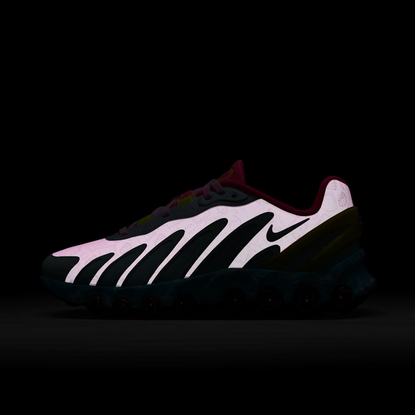 Женские кроссовки Nike Air Max Dn8 x Doernbecher Freestyle "Reagan" Shoes, цвет: Разноцветный — фото 9