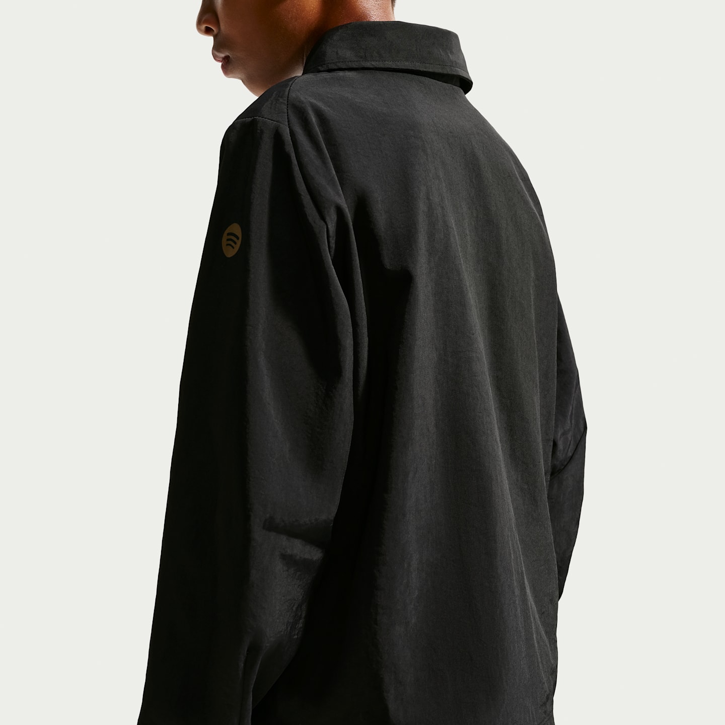 Детская футбольная ветровка Nike FC Barcelona Away Kobe, цвет: Чёрный / Фиолетовый — фото 5