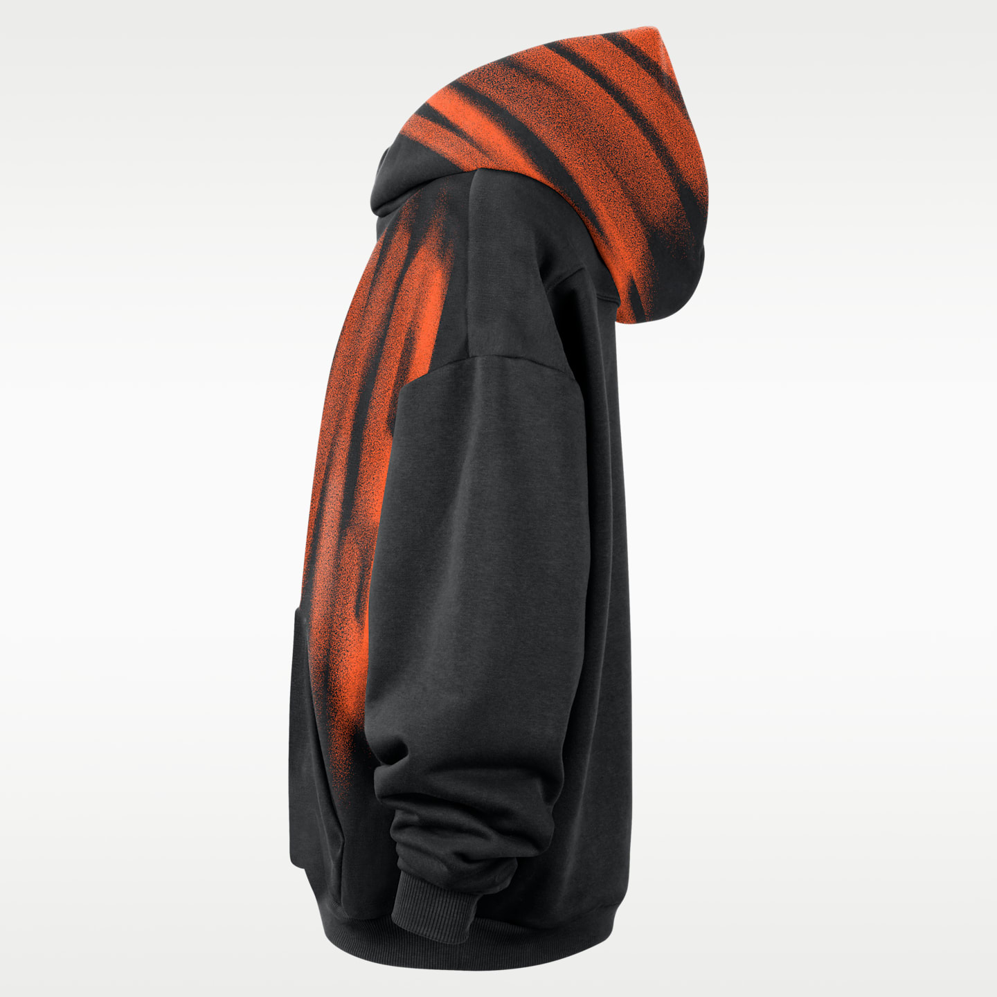 Мужское худи Nike New York Knicks Standard Issue Fleece Basketball, цвет: Чёрный / Белый — фото 3