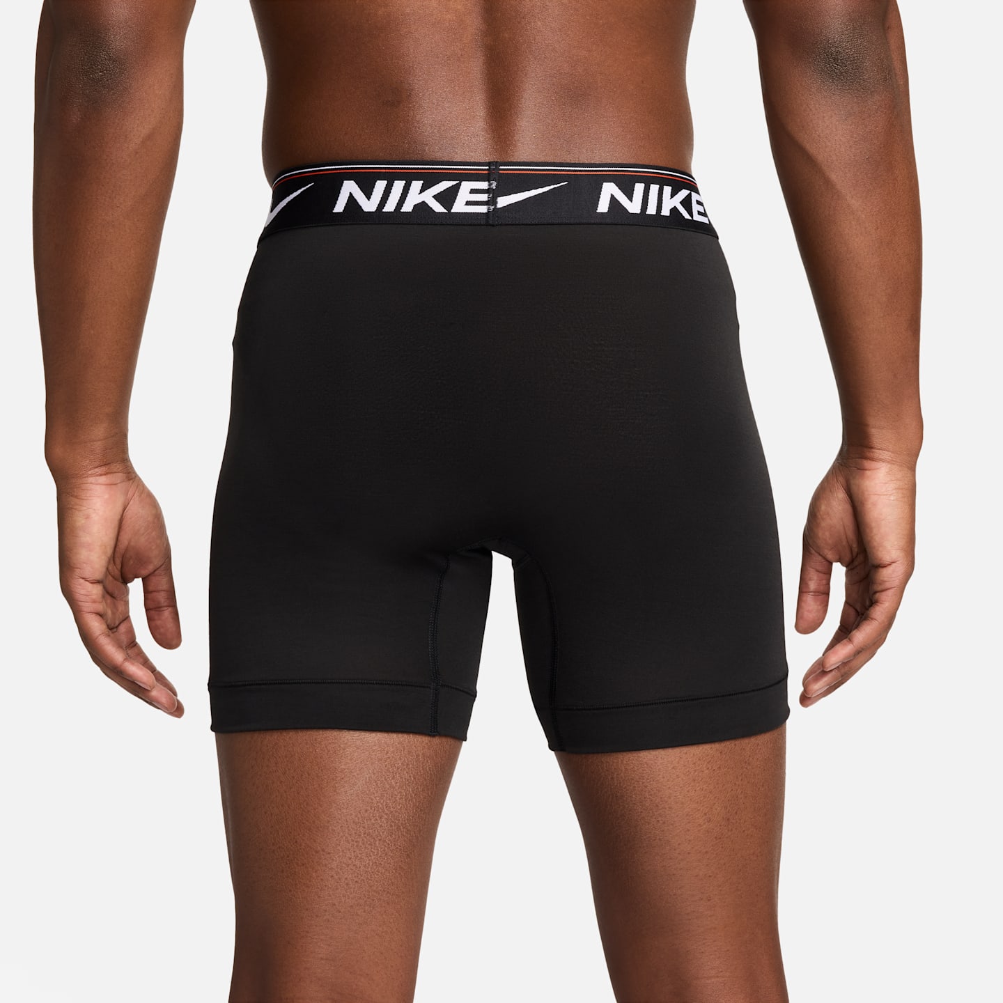 Мужские трусы-боксеры Nike Ultra Comfort Dri-FIT, набор из 3 шт, цвет: Чёрный — фото 3