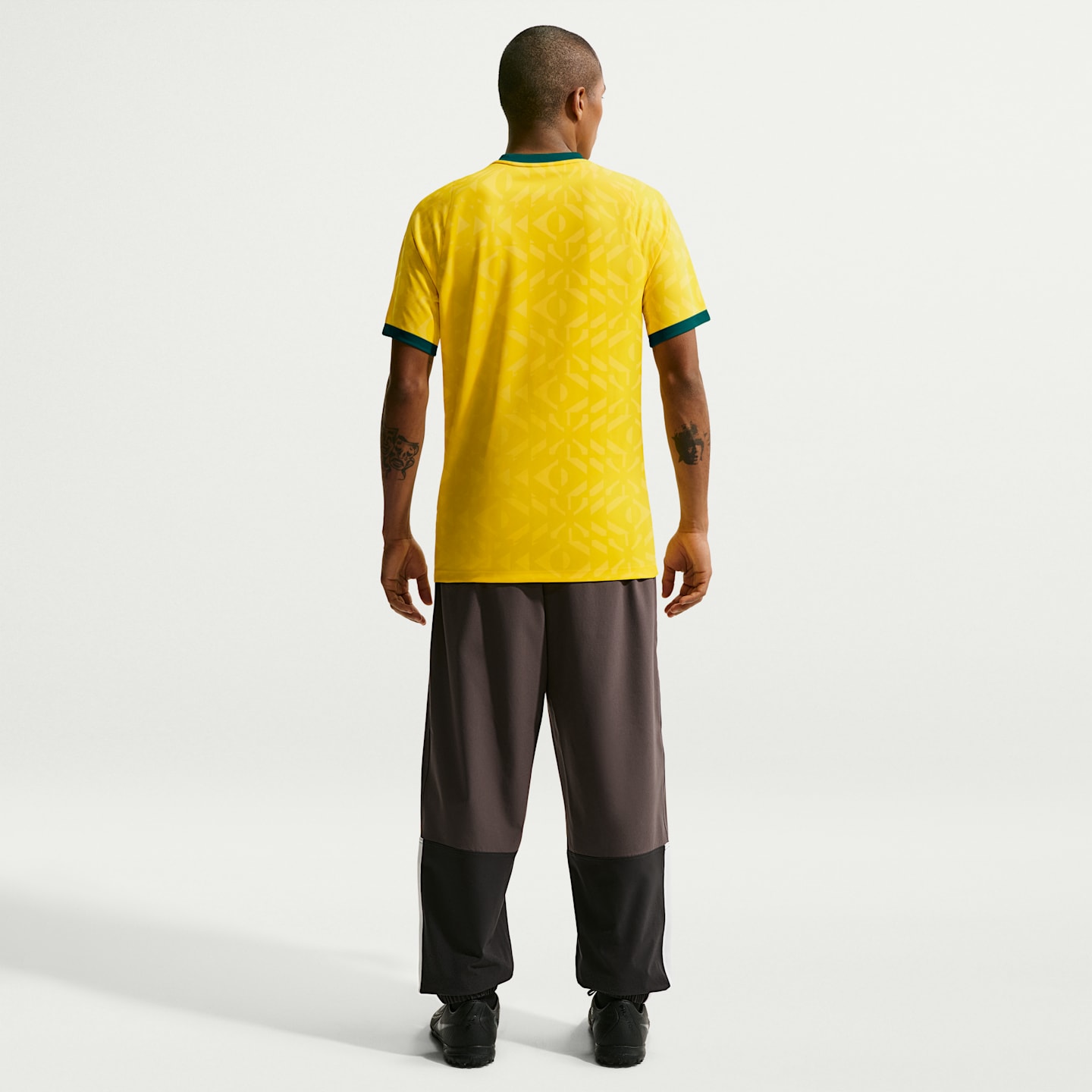 Мужская футболка для болельщиков с коротким рукавом Nike Brazil, цвет: Бирюзовый — фото 5