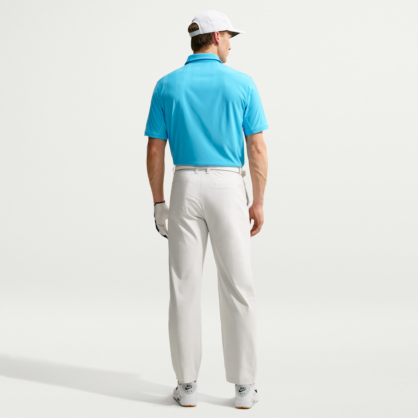 Мужское поло Nike Tailored Performance Dri-FIT Golf Polo, цвет: Синий, вариант 1 — фото 5