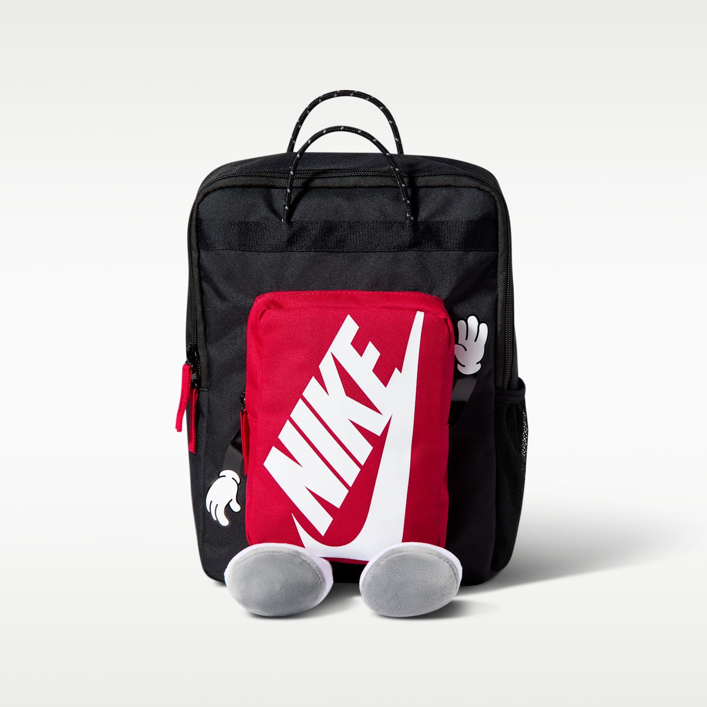 Рюкзак Nike для детей, цвет: Чёрный / Красный — фото 2