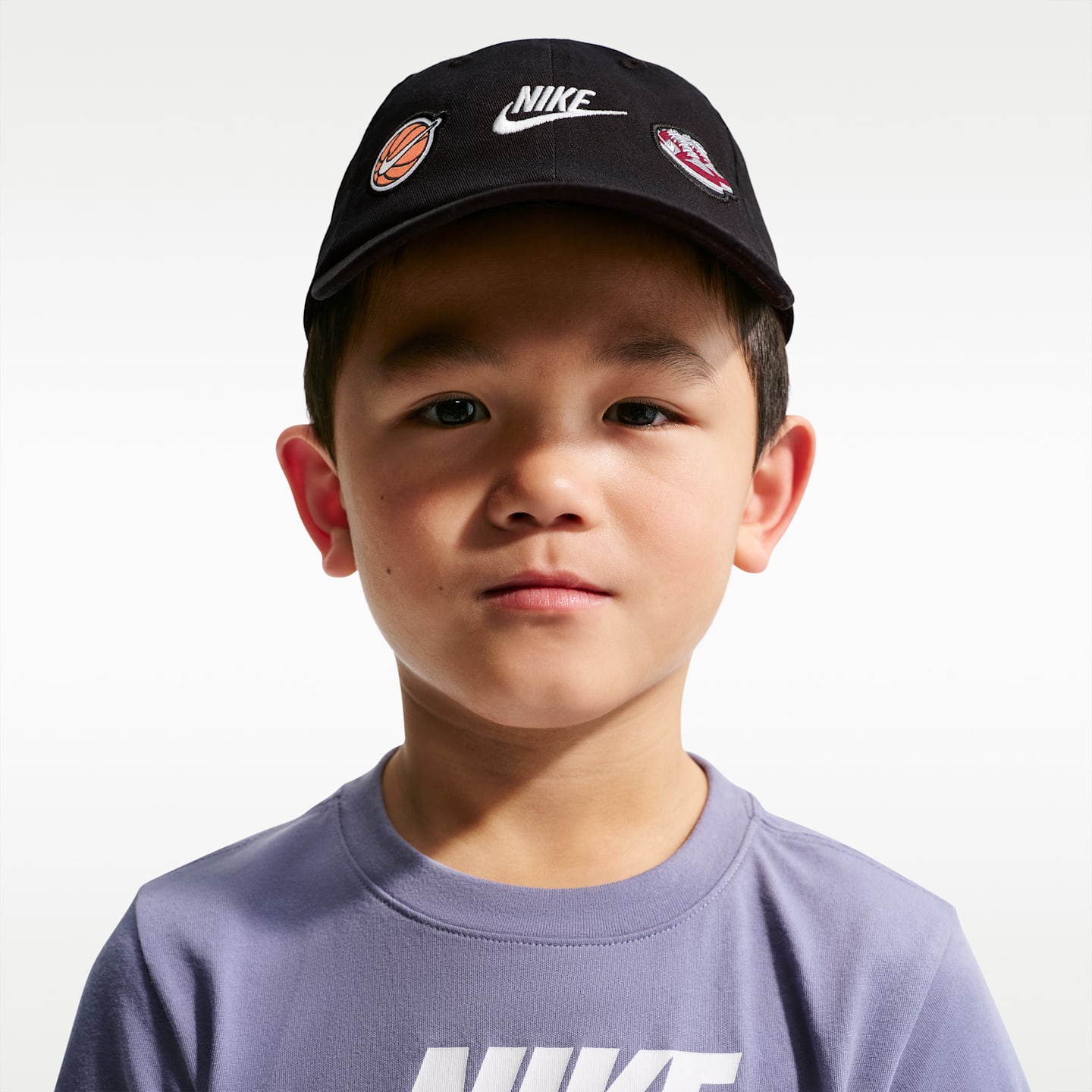 Детская кепка Nike Club Statement Patch, цвет: Чёрный / Разноцветный — фото 3