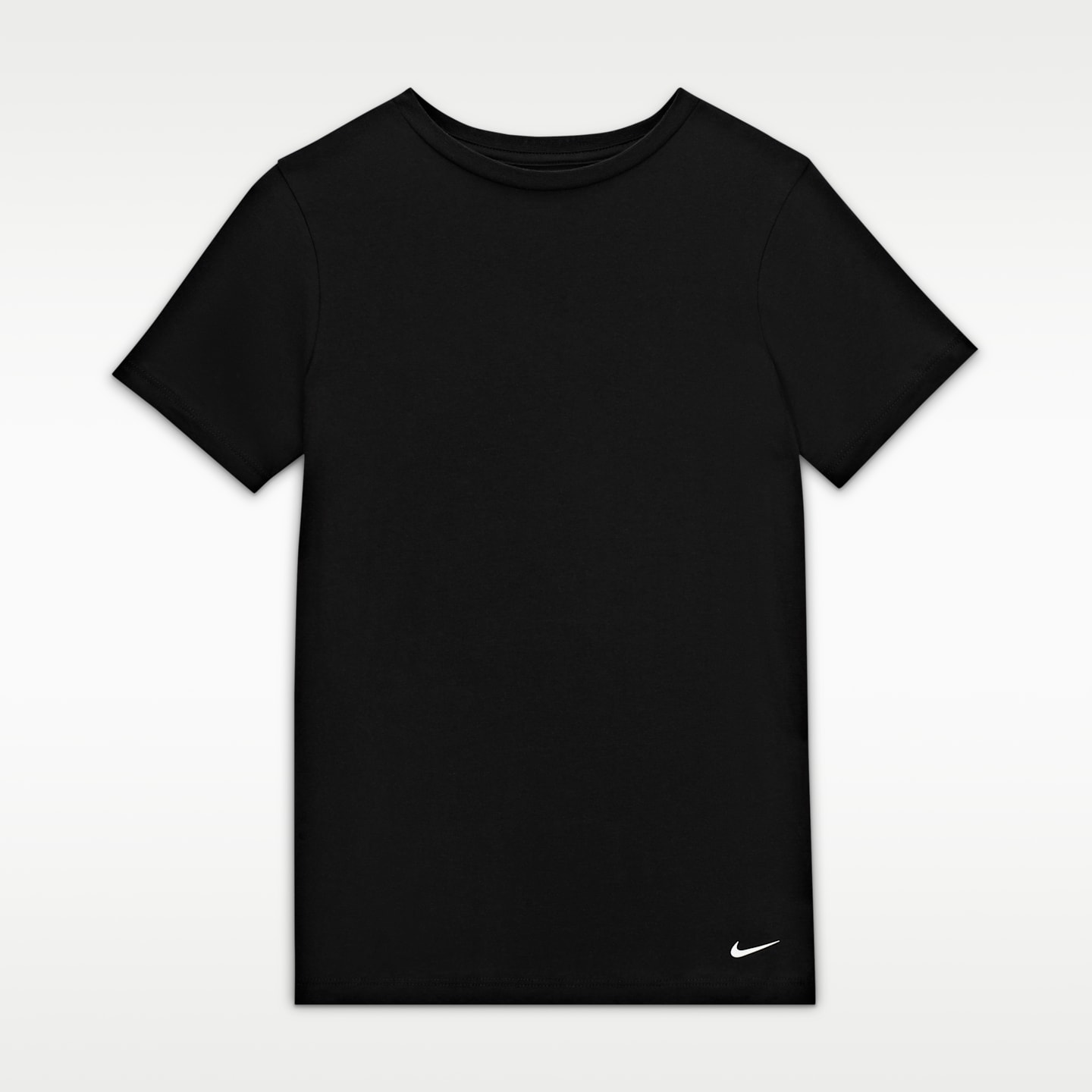 Детские топы Nike Crew Undershirt (2-Pack), цвет: Чёрный — фото 2