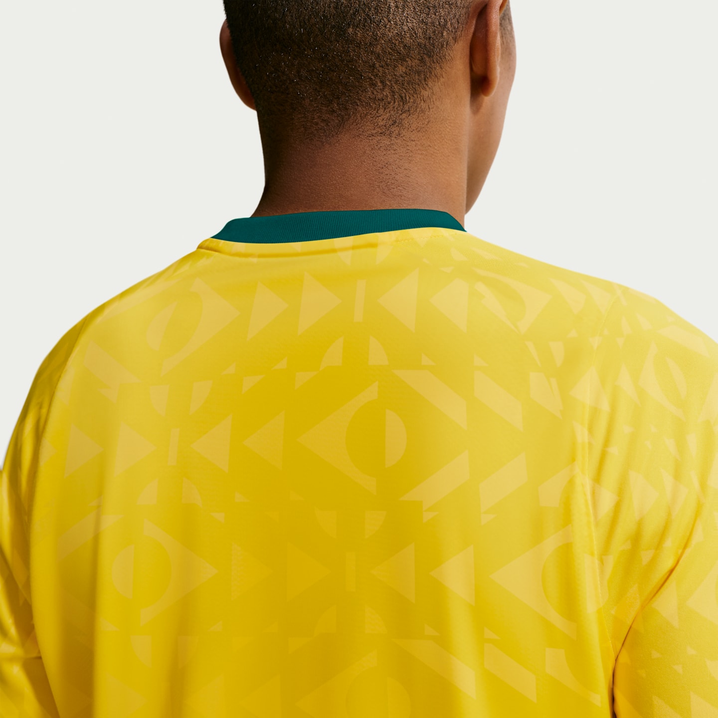 Мужская футболка для болельщиков с коротким рукавом Nike Brazil, цвет: Бирюзовый — фото 2