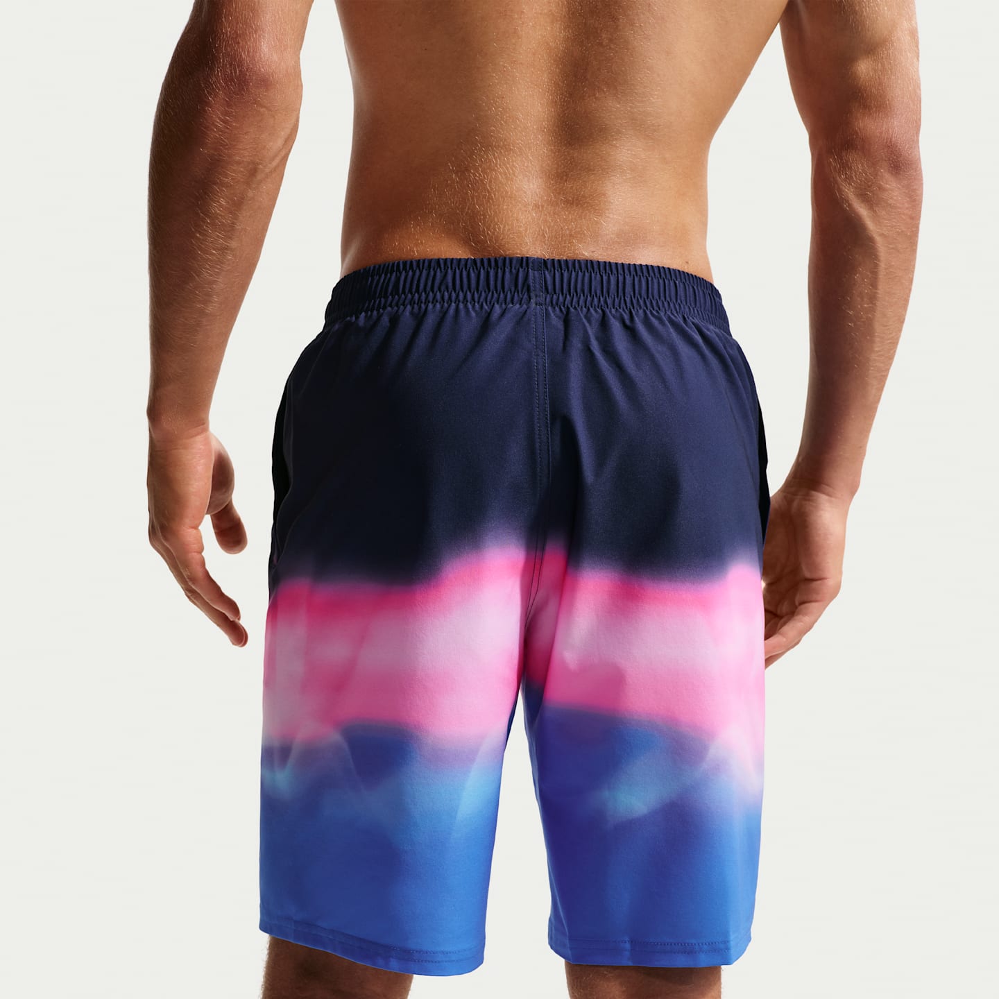 Мужские плавательные шорты Nike Swim Breaker, 9", со вшитыми трусами, цвет: Синий — фото 3