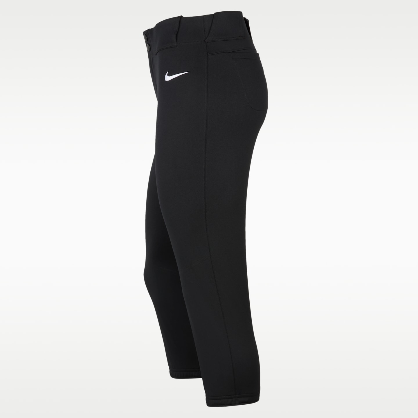 Женские брюки для софтбола Nike Vapor Select 2, цвет: Чёрный / Белый — фото 3