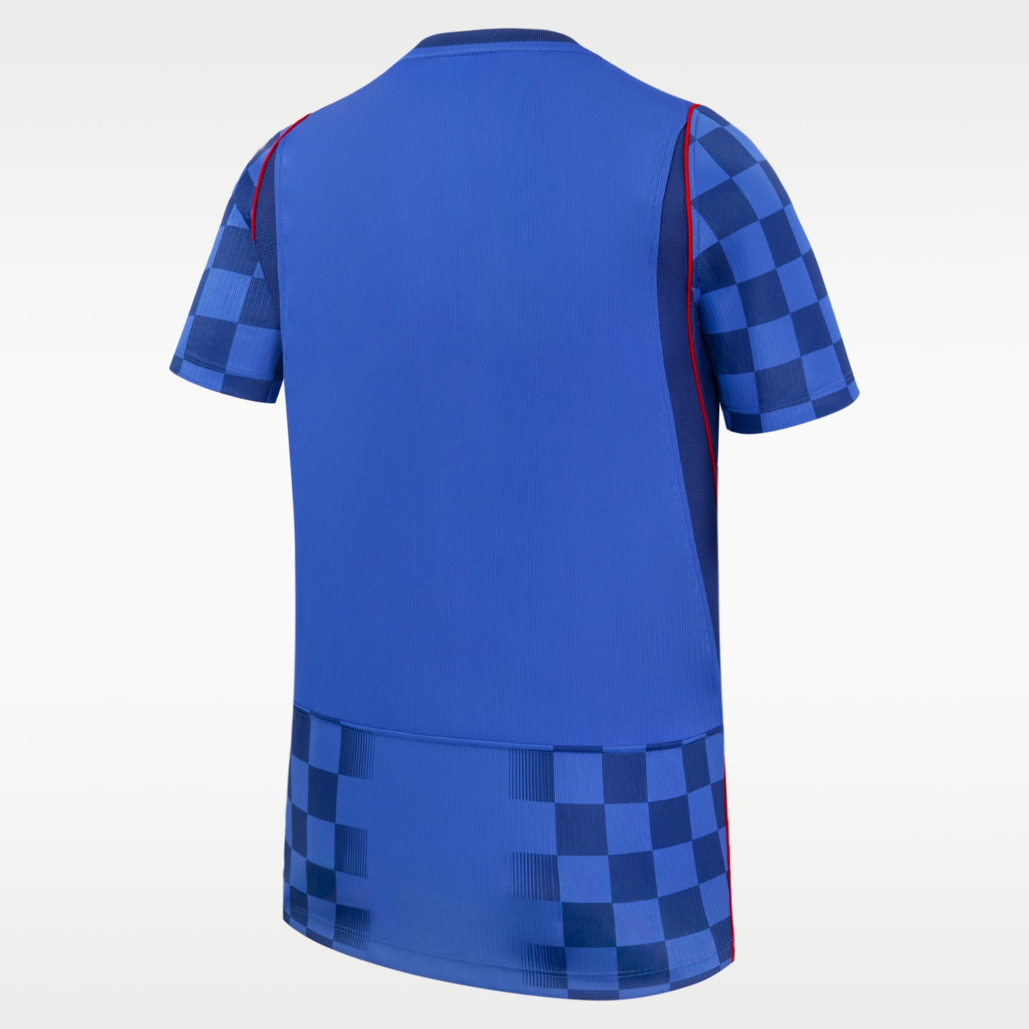 Детский топ Nike Croatia 2026 Soccer Replica Jersey, цвет: Синий — фото 2
