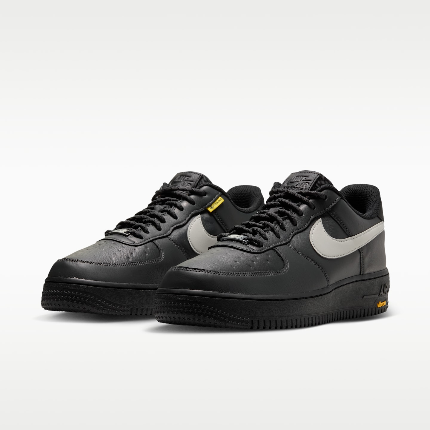 Мужские кроссовки Nike Air Force 1 GORE-TEX Vibram, цвет: Чёрный сосновый / Чёрный — фото 5